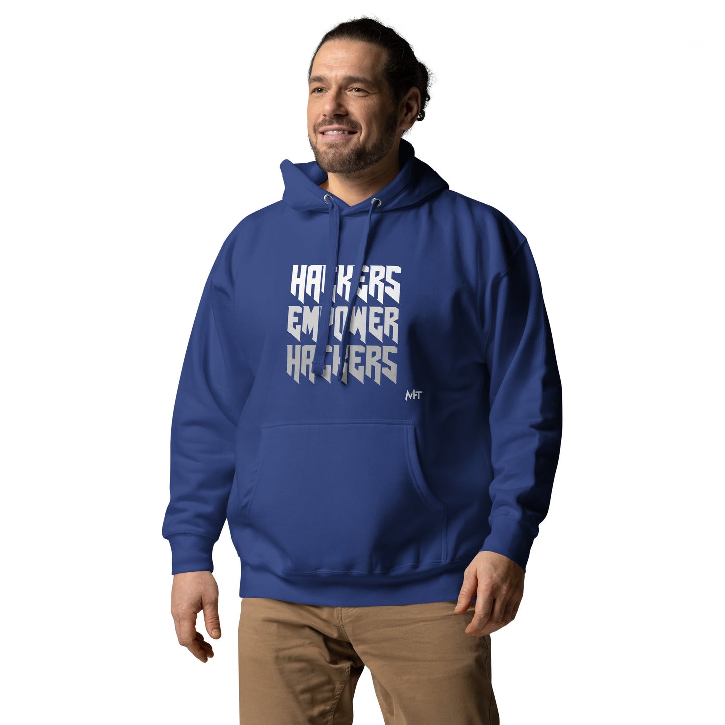 Hackers Empower Hackers V4 - Unisex Hoodie by DarkByteGear