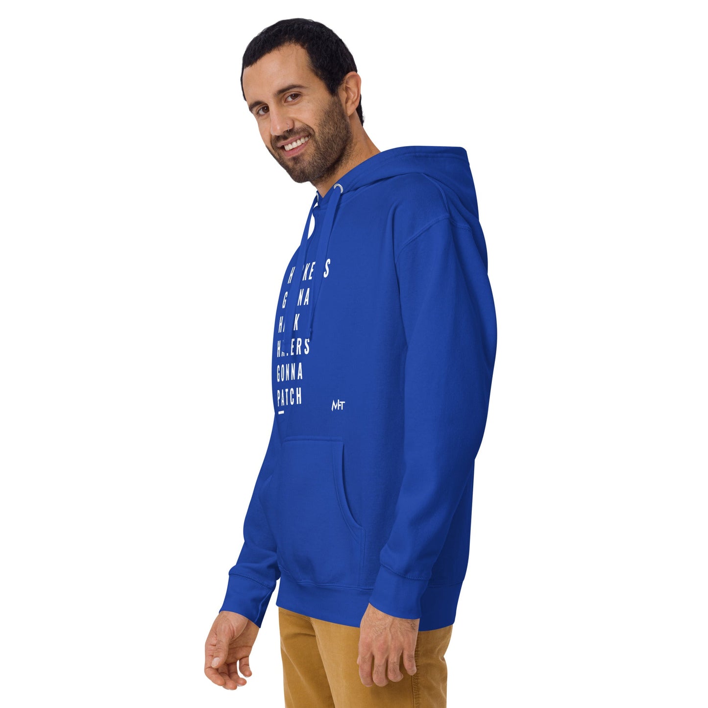Hackers Gonna Hack: Haters Gonna Patch - Unisex Hoodie by DarkByteGear