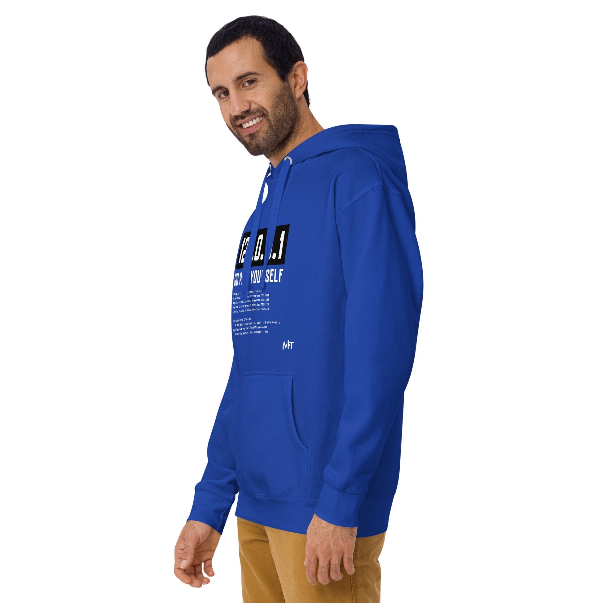 Go ping yourself - Unisex Hoodie by DarkByteGear