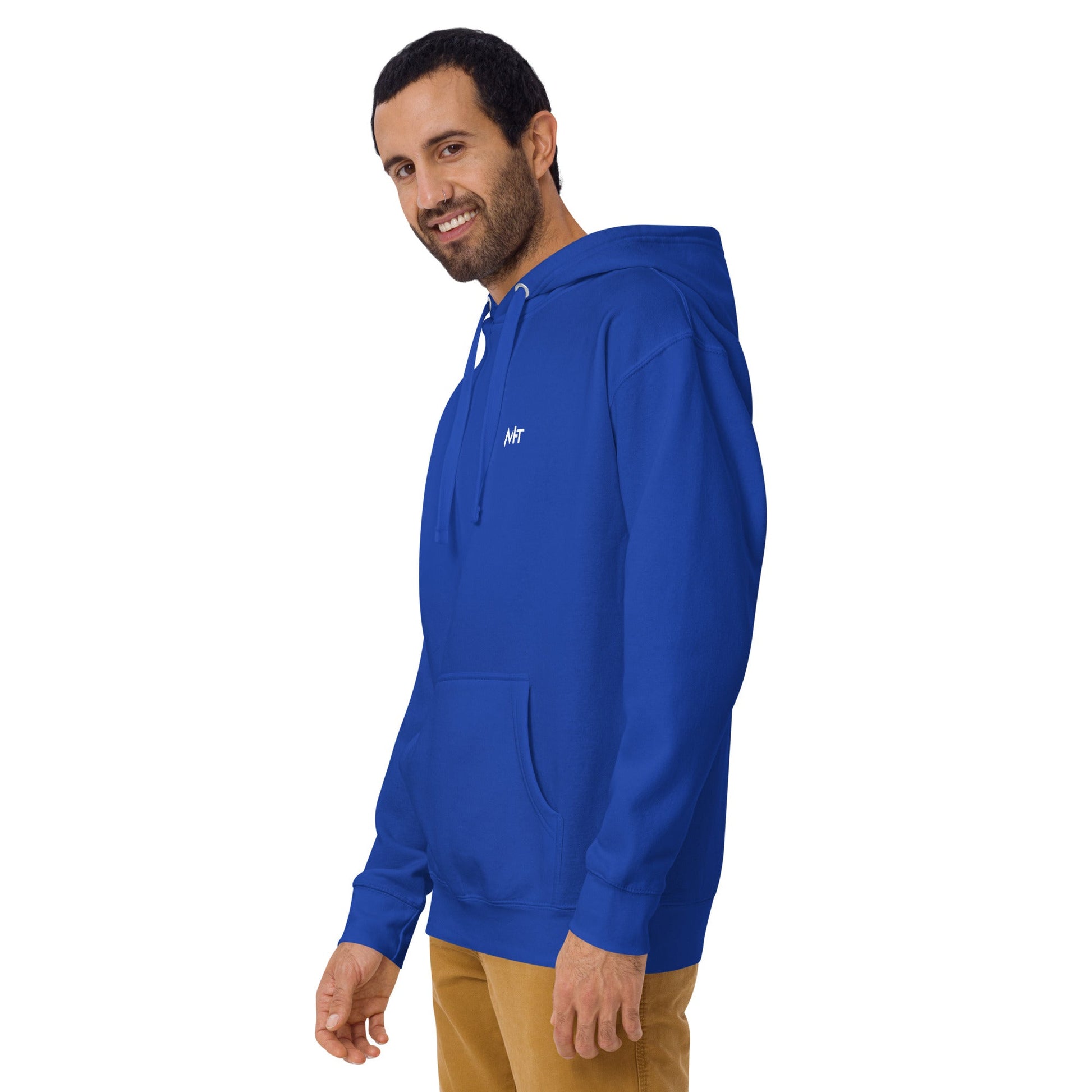 Go ping yourself - Unisex Hoodie ( Back Print ) by DarkByteGear