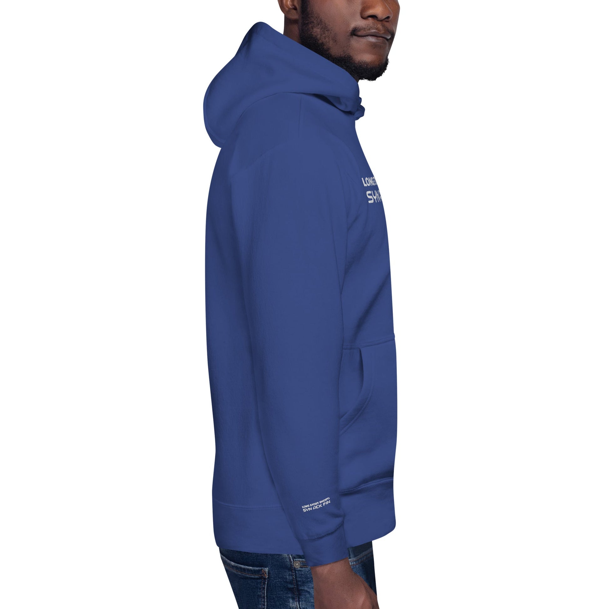 Long story short - Syn Ack Fin - Unisex Hoodie (Embroidery) by DarkByteGear