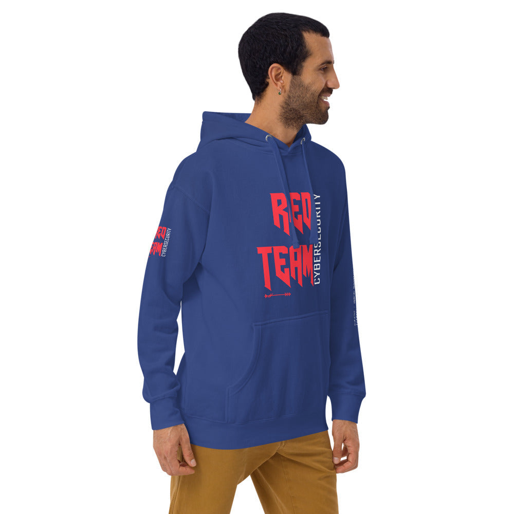 Cyber Security Red Team V9 - Unisex Hoodie by DarkByteGear