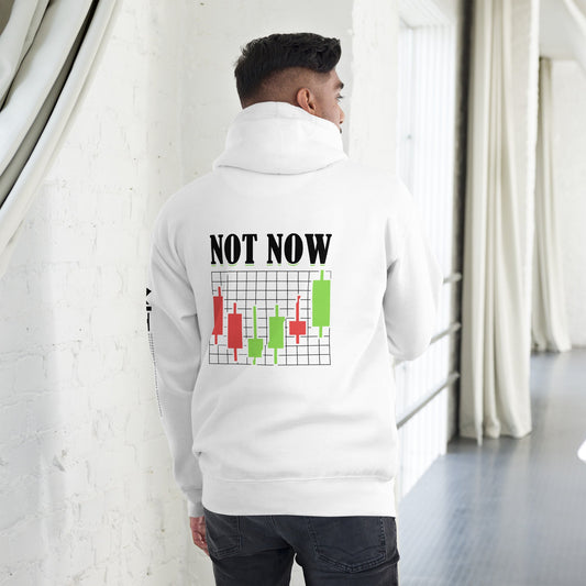 Not Now in Dark Text - Unisex Hoodie by DarkByteGear