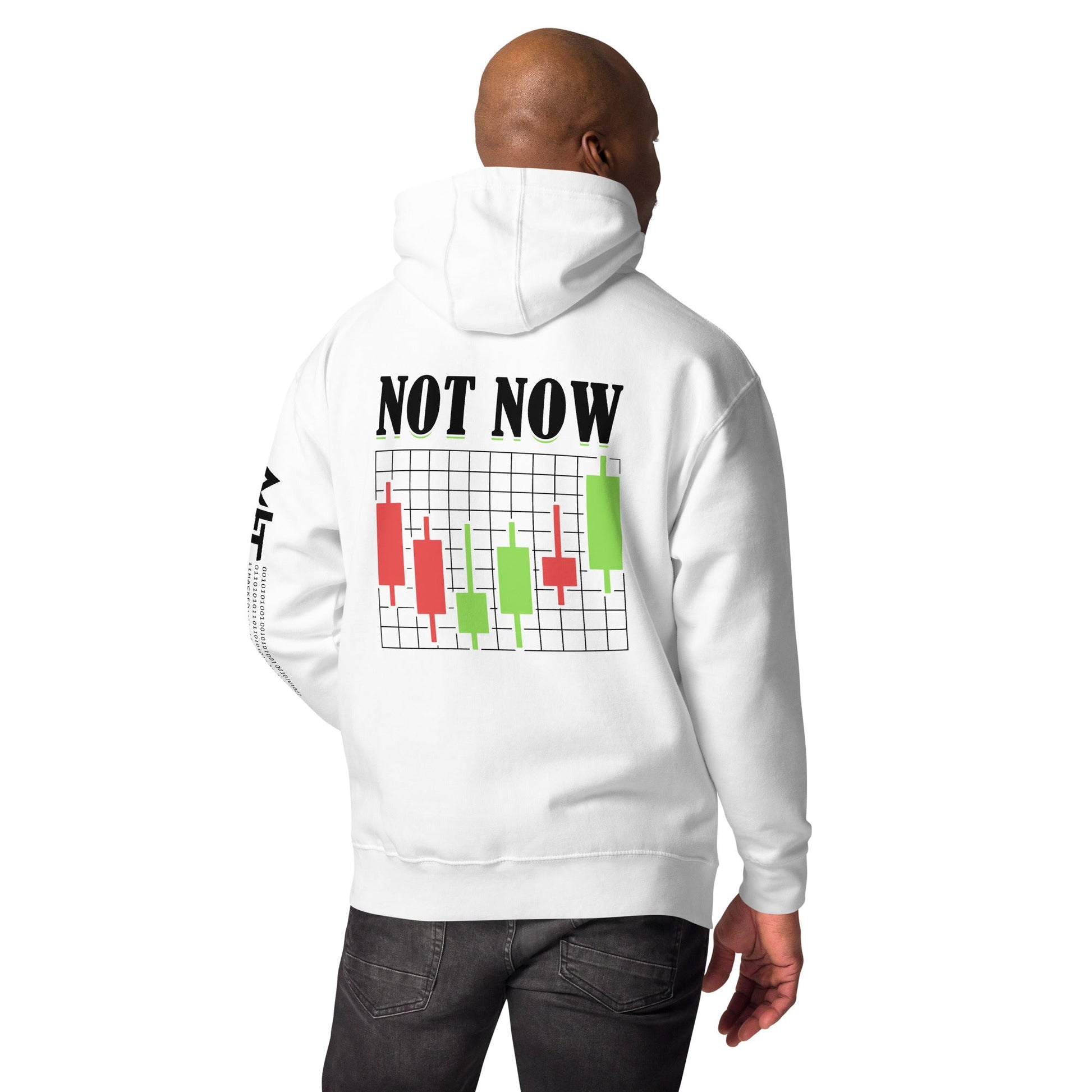 Not Now in Dark Text - Unisex Hoodie by DarkByteGear