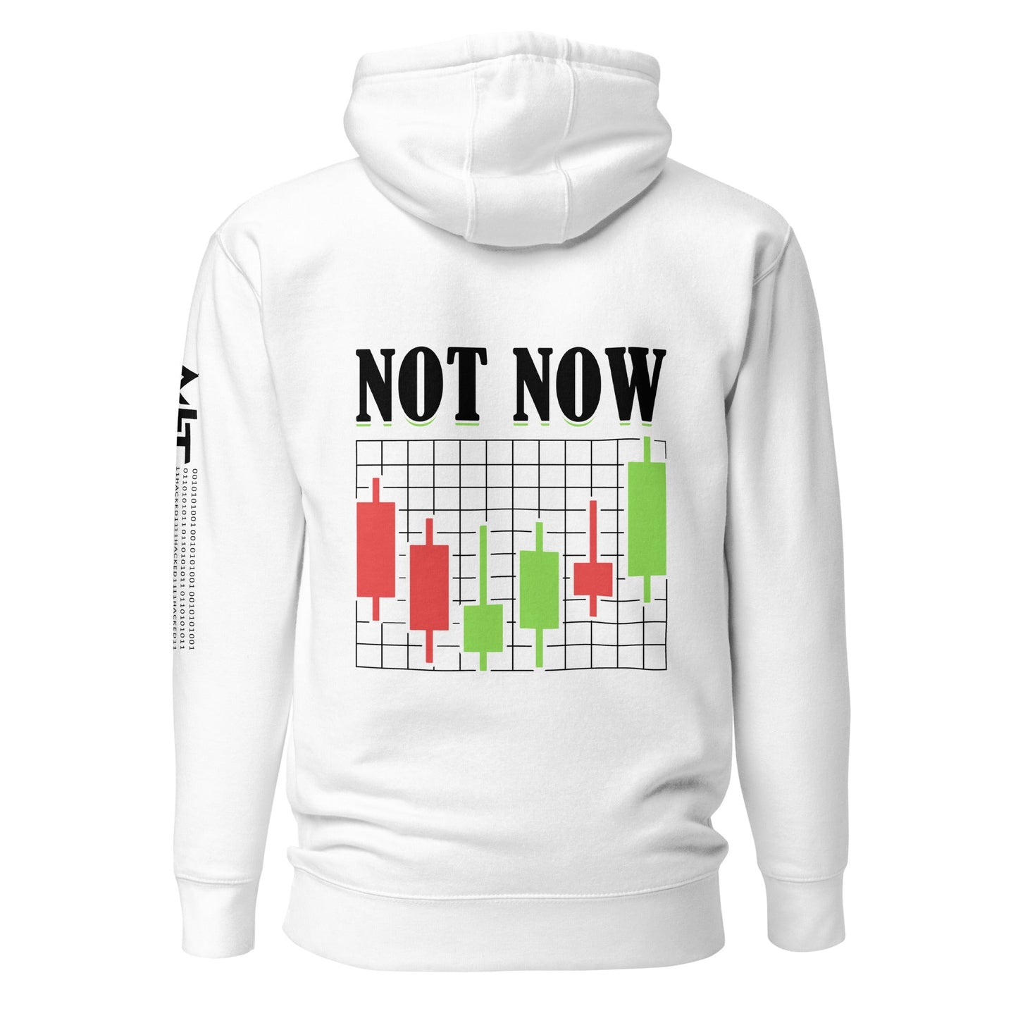 Not Now in Dark Text - Unisex Hoodie by DarkByteGear