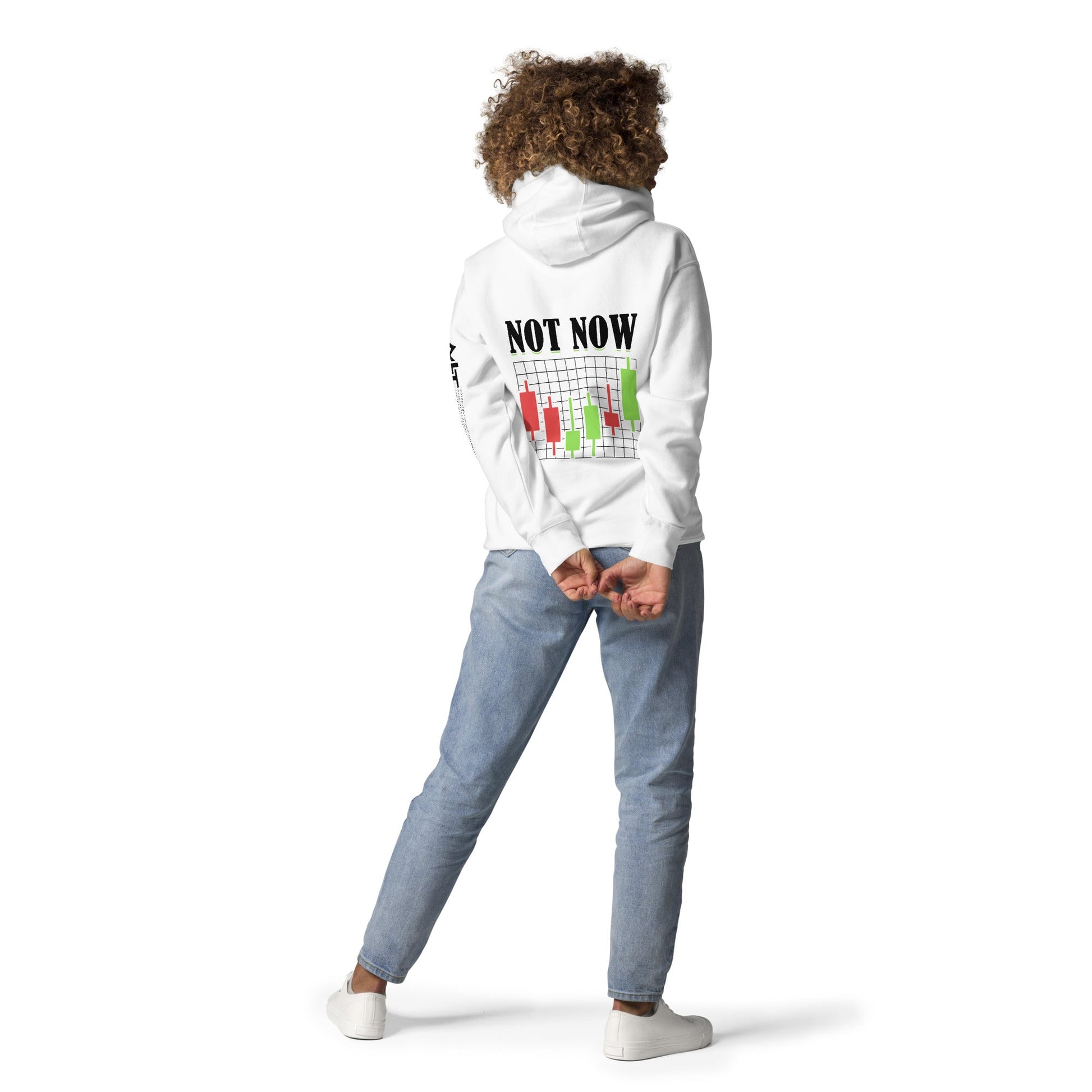 Not Now in Dark Text - Unisex Hoodie by DarkByteGear