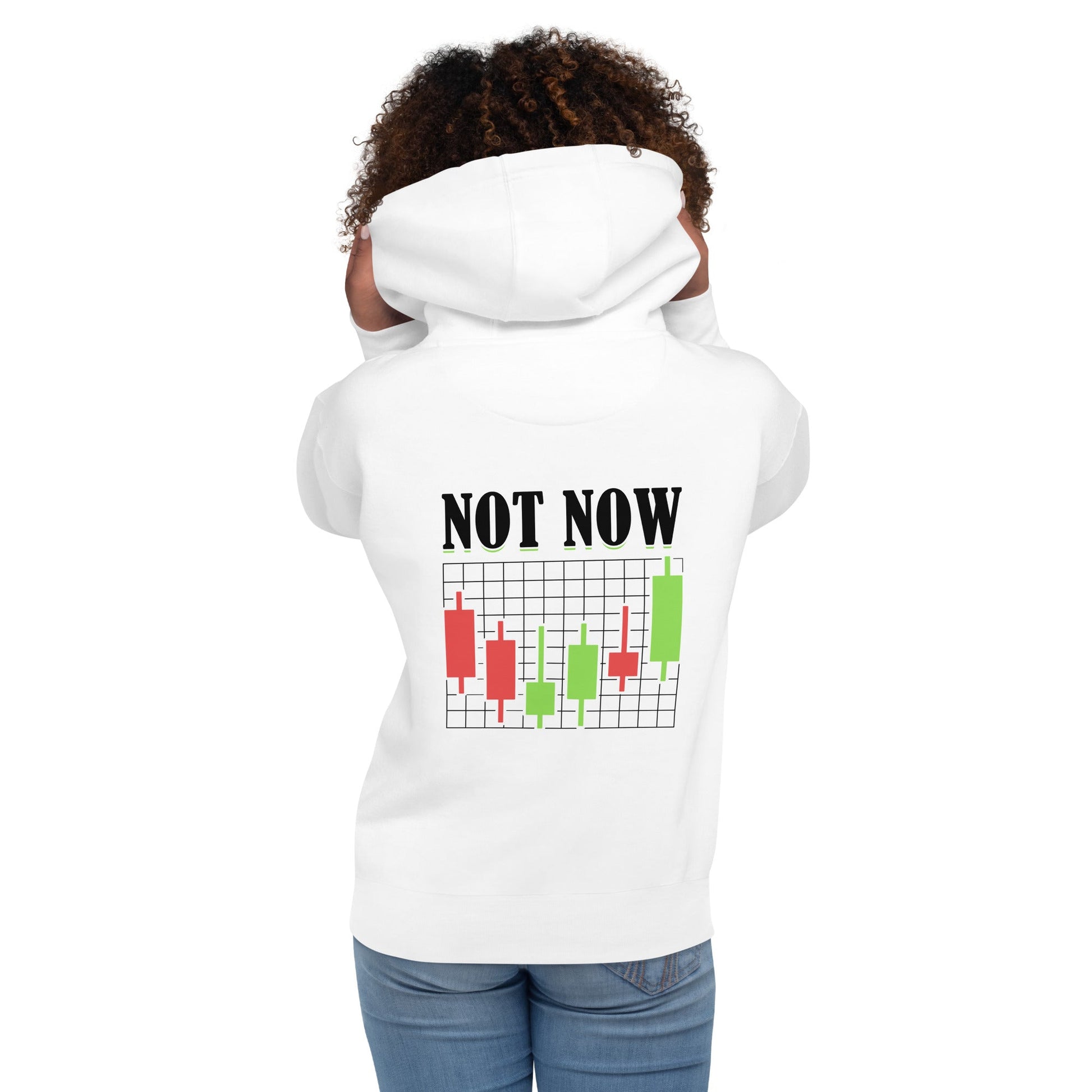 Not Now in Dark Text - Unisex Hoodie by DarkByteGear