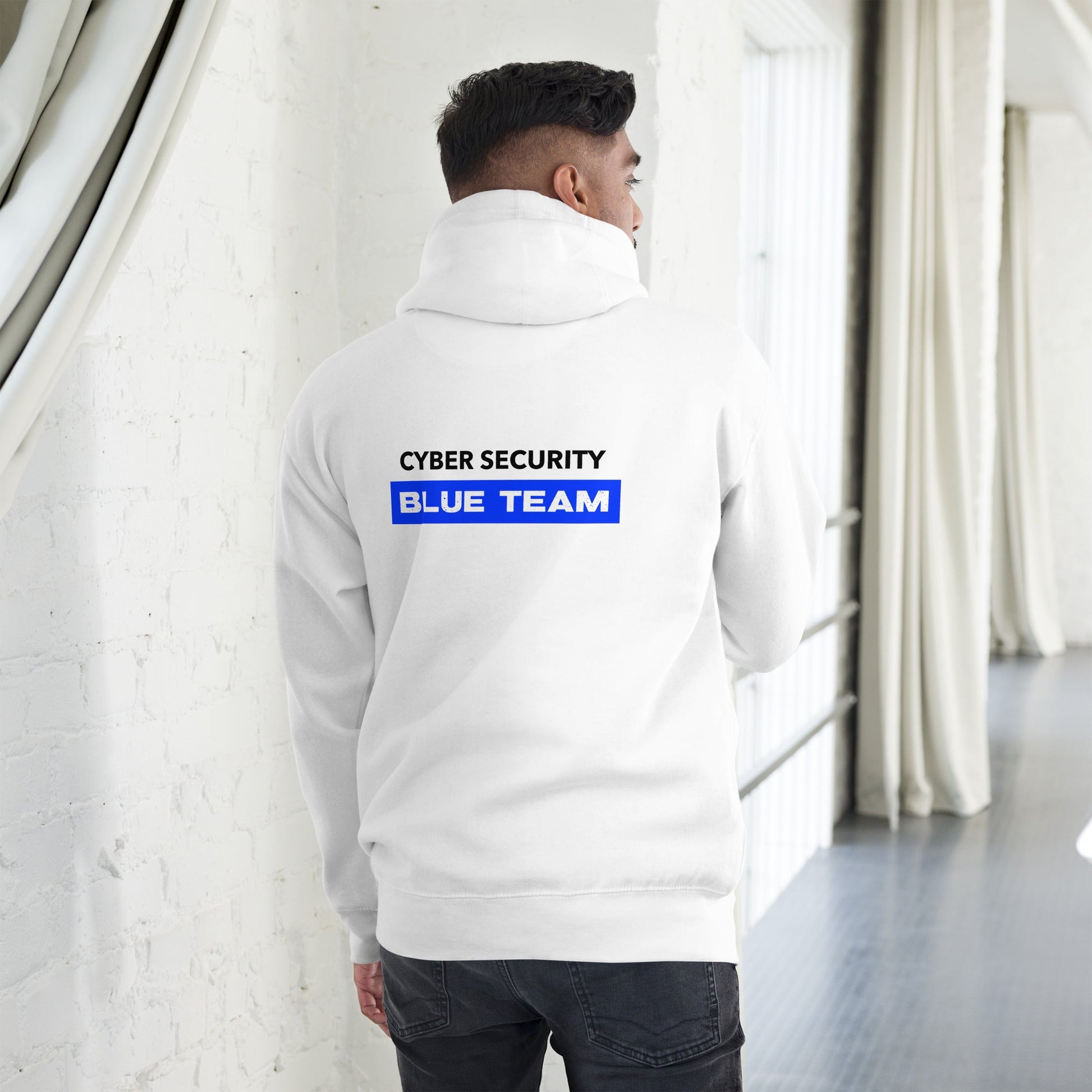 Cyber Security Blue Team V9 - Unisex Hoodie by DarkByteGear