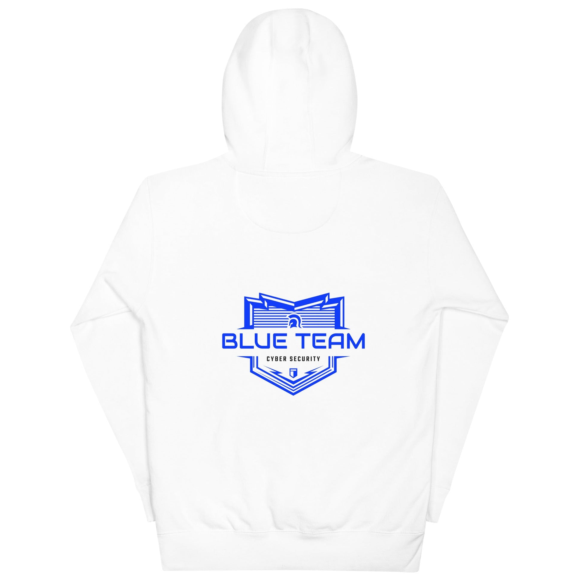 Cyber Security Blue Team V17 - Unisex Hoodie ( Back Print ) by DarkByteGear