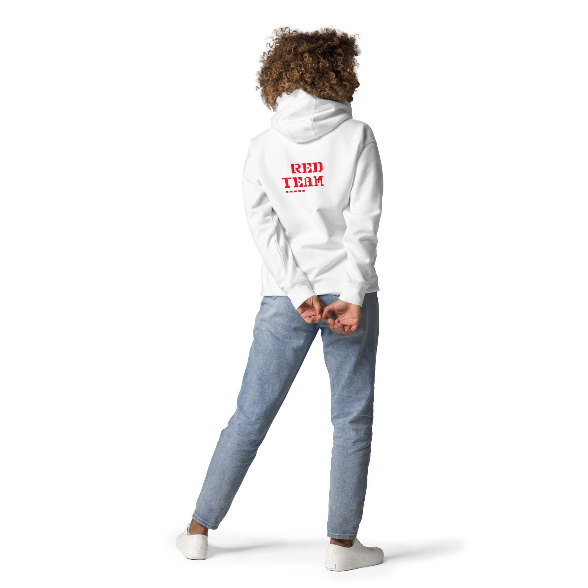 Cyber Security Red Team V15 - Unisex Hoodie ( Back Print ) by DarkByteGear