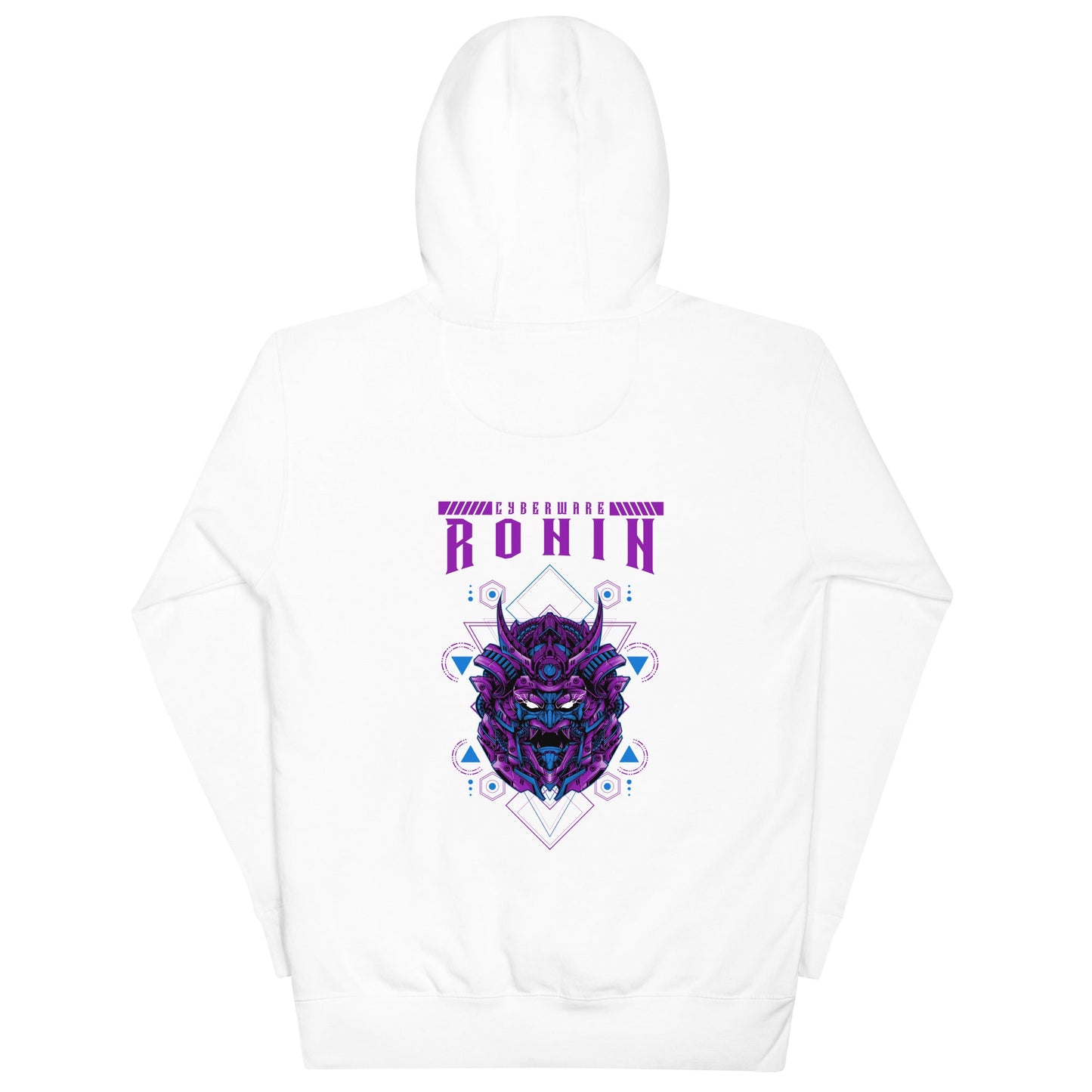 CyberWare Ronin - Unisex Hoodie ( Back Print ) by DarkByteGear