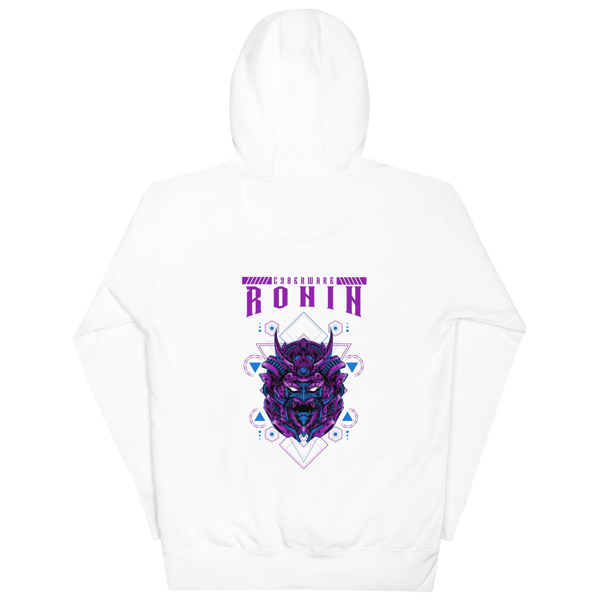 CyberWare Ronin - Unisex Hoodie ( Back Print ) by DarkByteGear