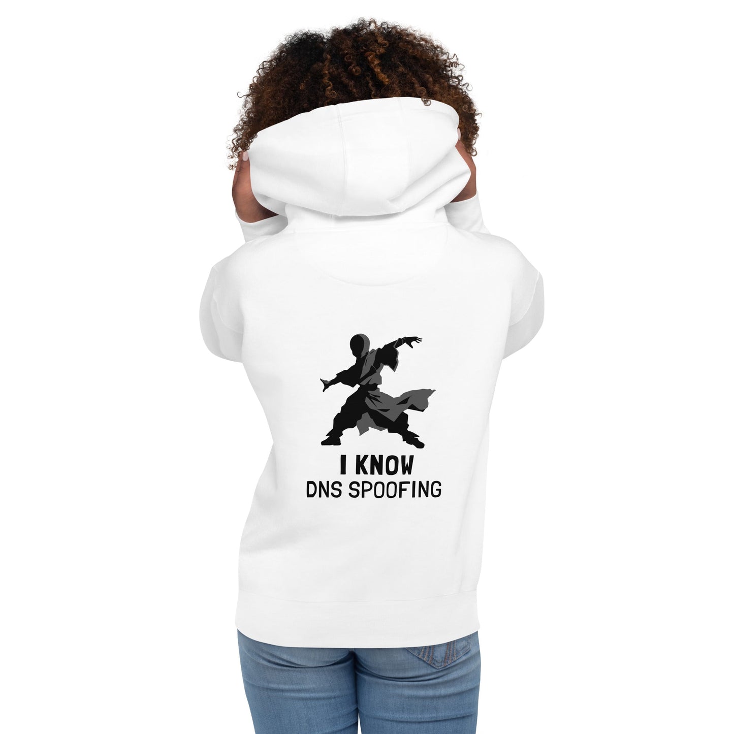I Know DNS Spoofing - Unisex Hoodie( Back Print ) by DarkByteGear