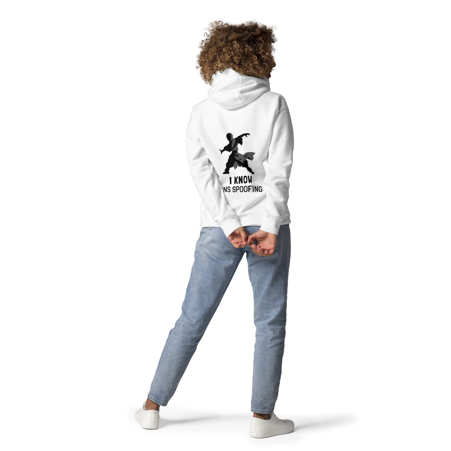 I Know DNS Spoofing - Unisex Hoodie( Back Print ) by DarkByteGear