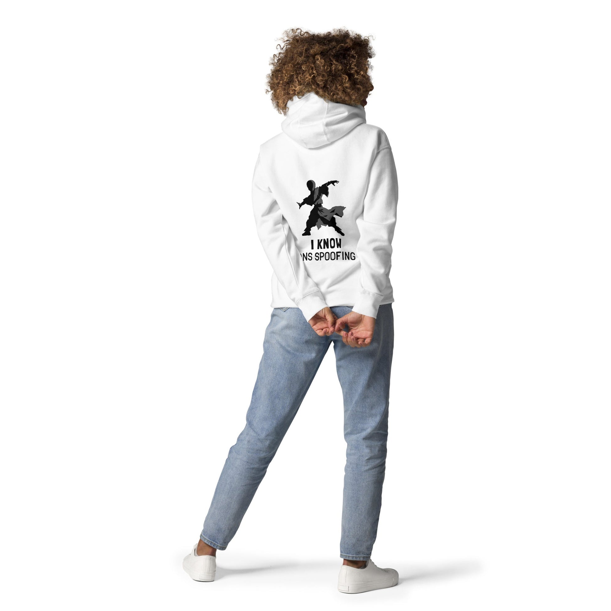 I Know DNS Spoofing - Unisex Hoodie( Back Print ) by DarkByteGear