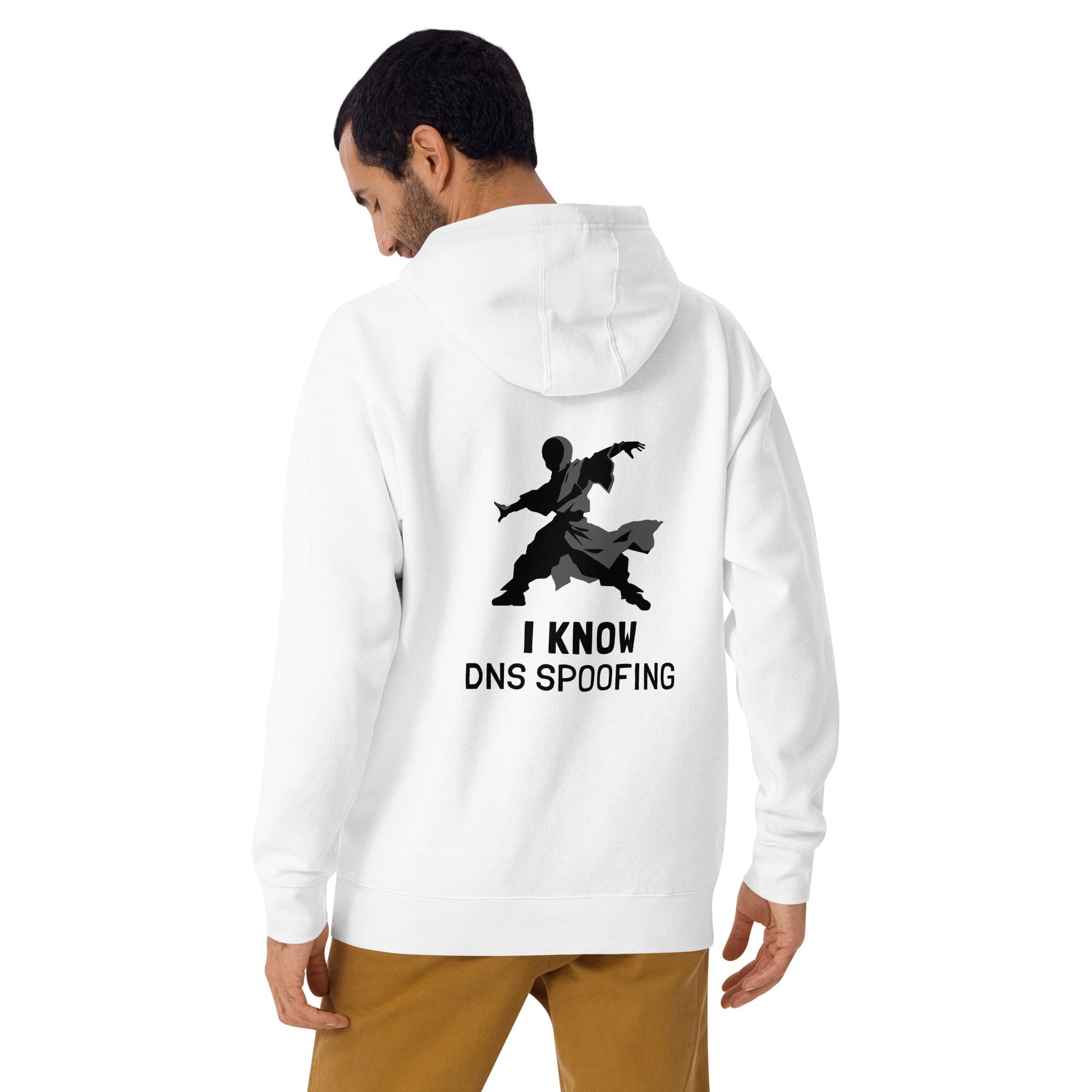 I Know DNS Spoofing - Unisex Hoodie( Back Print ) by DarkByteGear