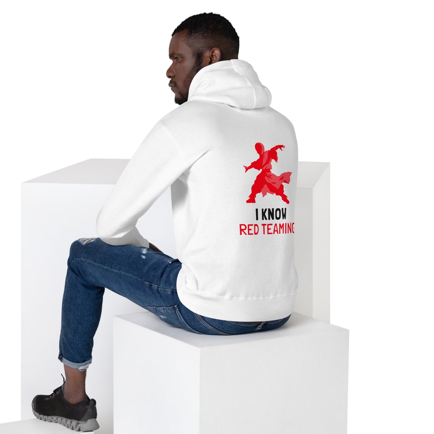 I Know Red Teaming - Unisex Hoodie( Back Print ) by DarkByteGear
