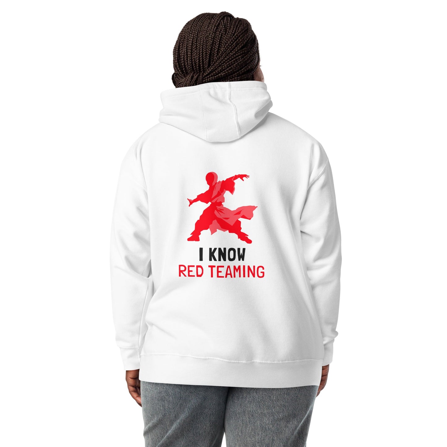 I Know Red Teaming - Unisex Hoodie( Back Print ) by DarkByteGear