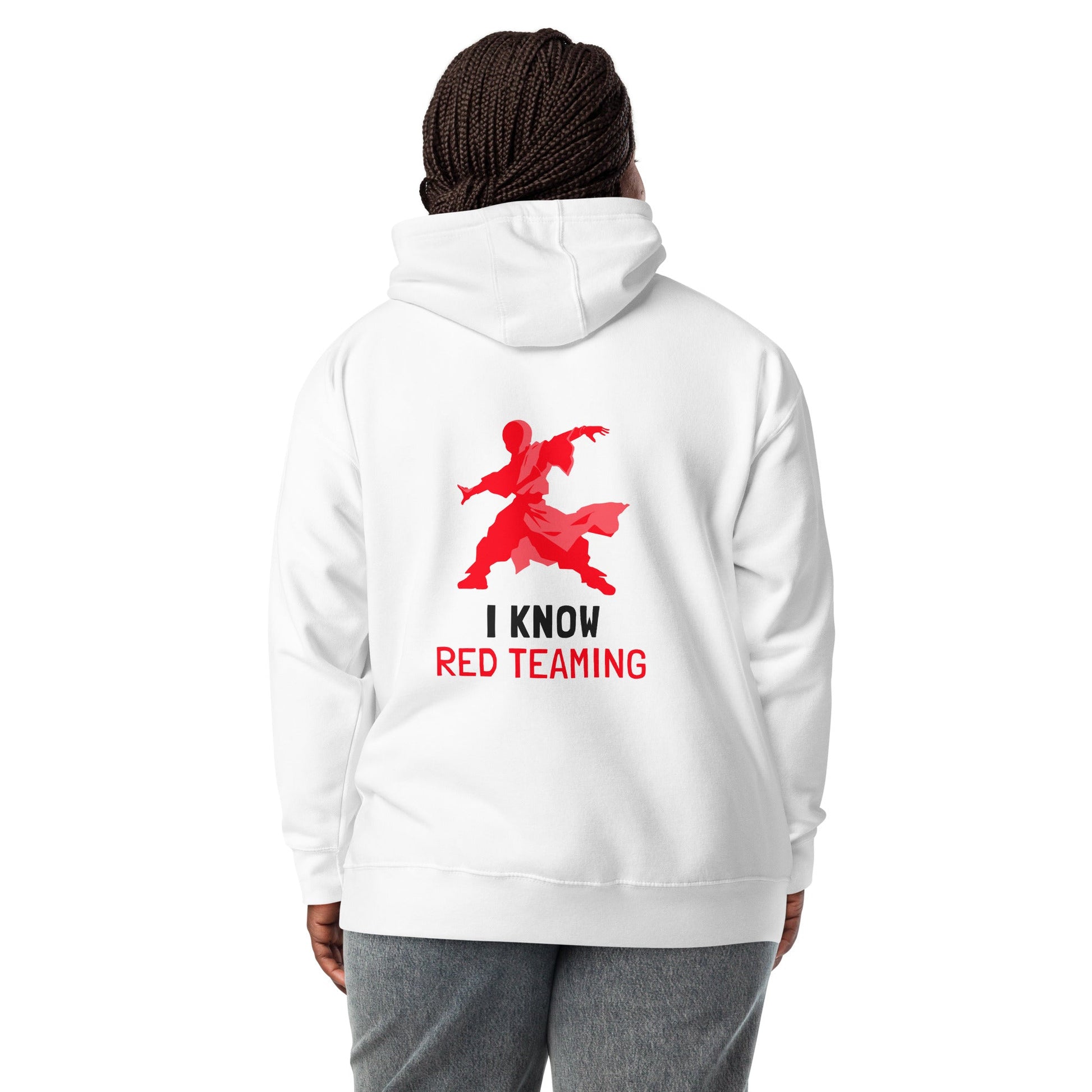 I Know Red Teaming - Unisex Hoodie( Back Print ) by DarkByteGear