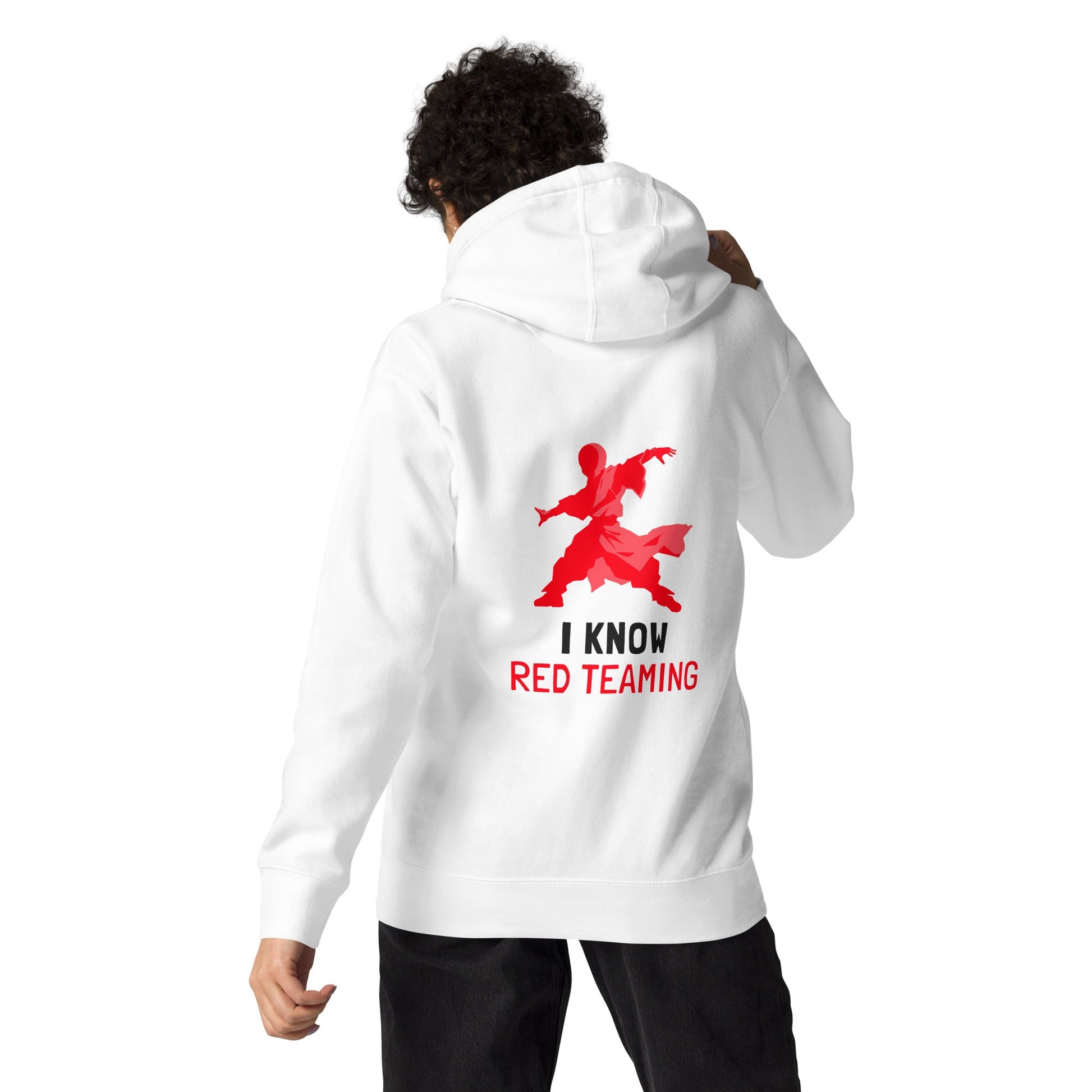 I Know Red Teaming - Unisex Hoodie( Back Print ) by DarkByteGear