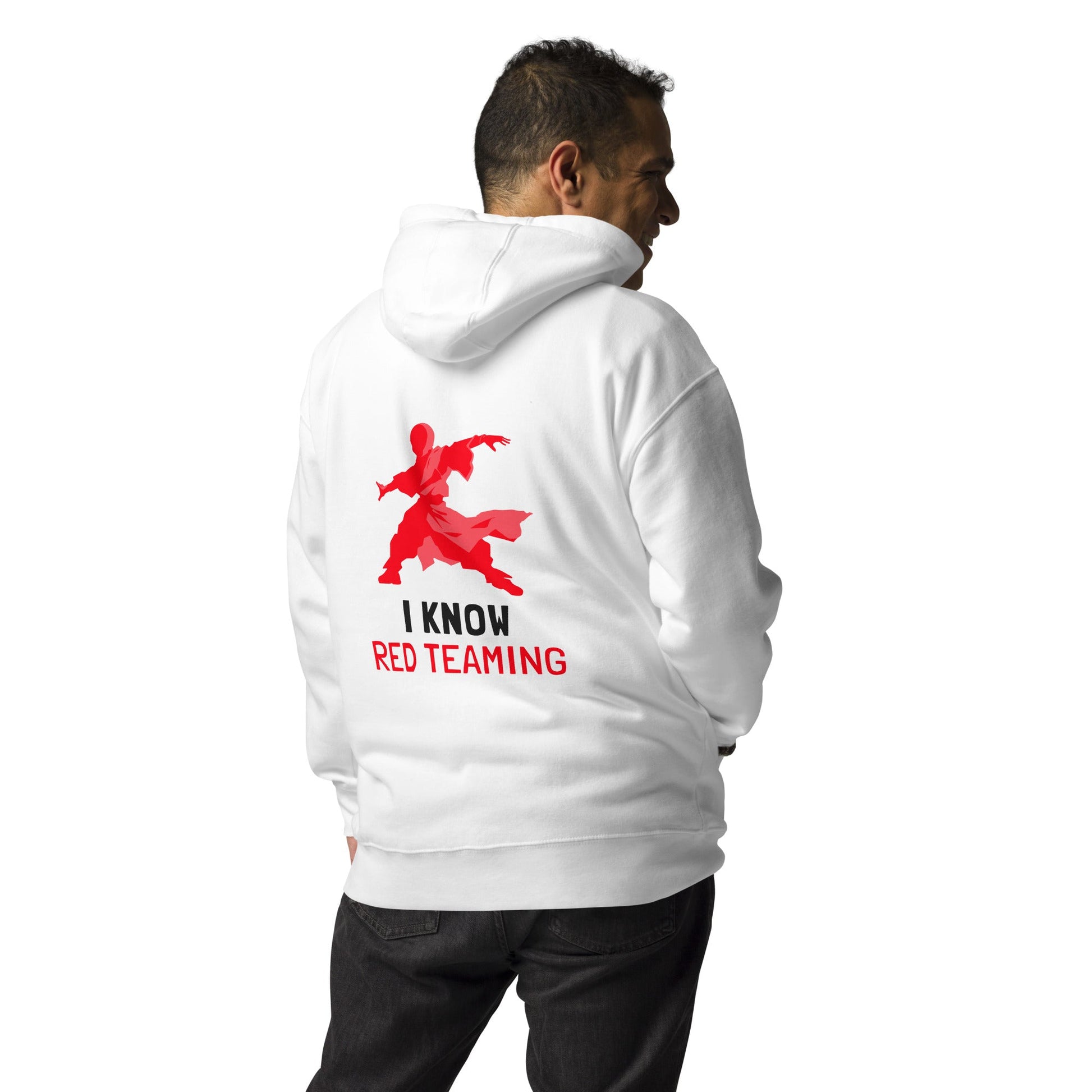 I Know Red Teaming - Unisex Hoodie( Back Print ) by DarkByteGear