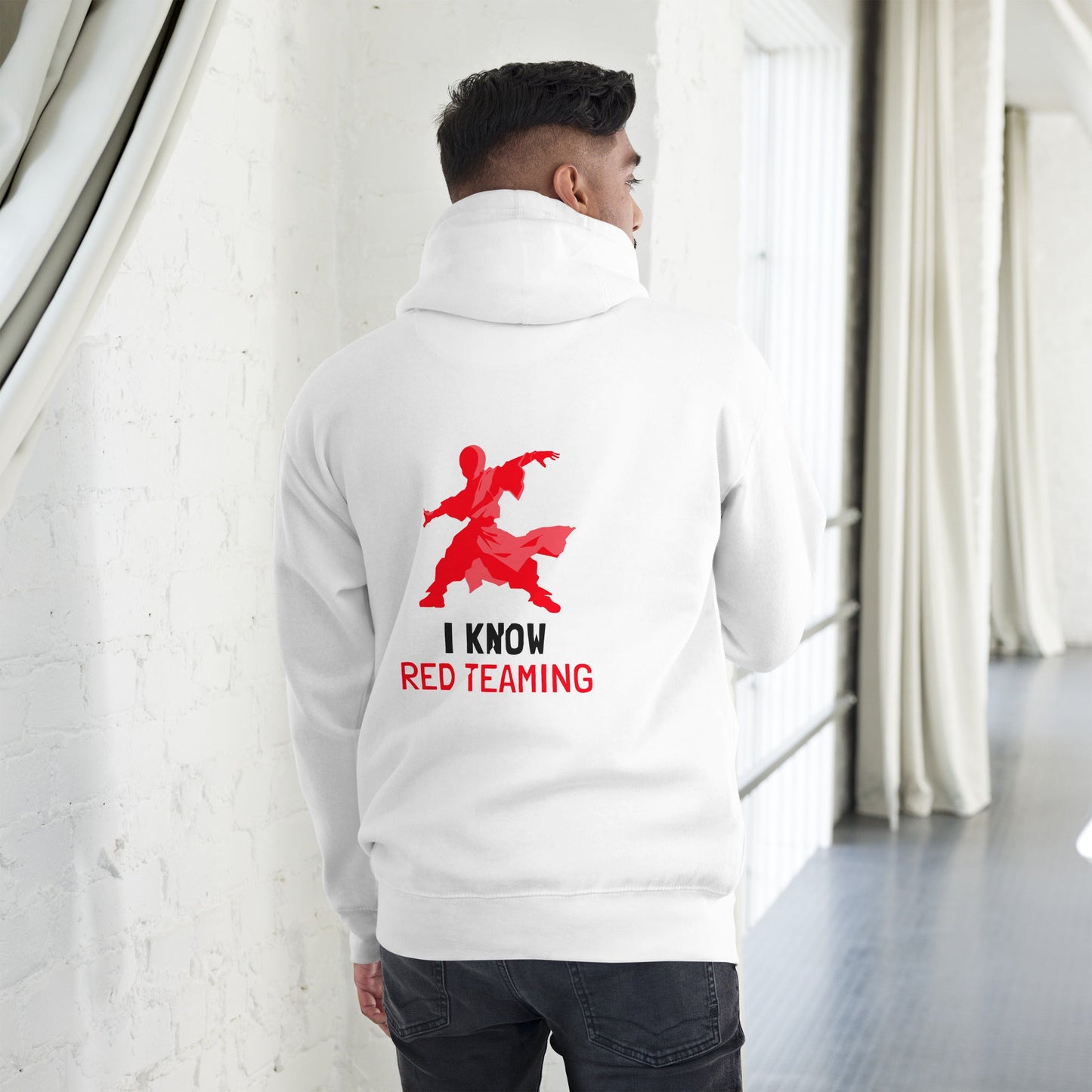 I Know Red Teaming - Unisex Hoodie( Back Print ) by DarkByteGear