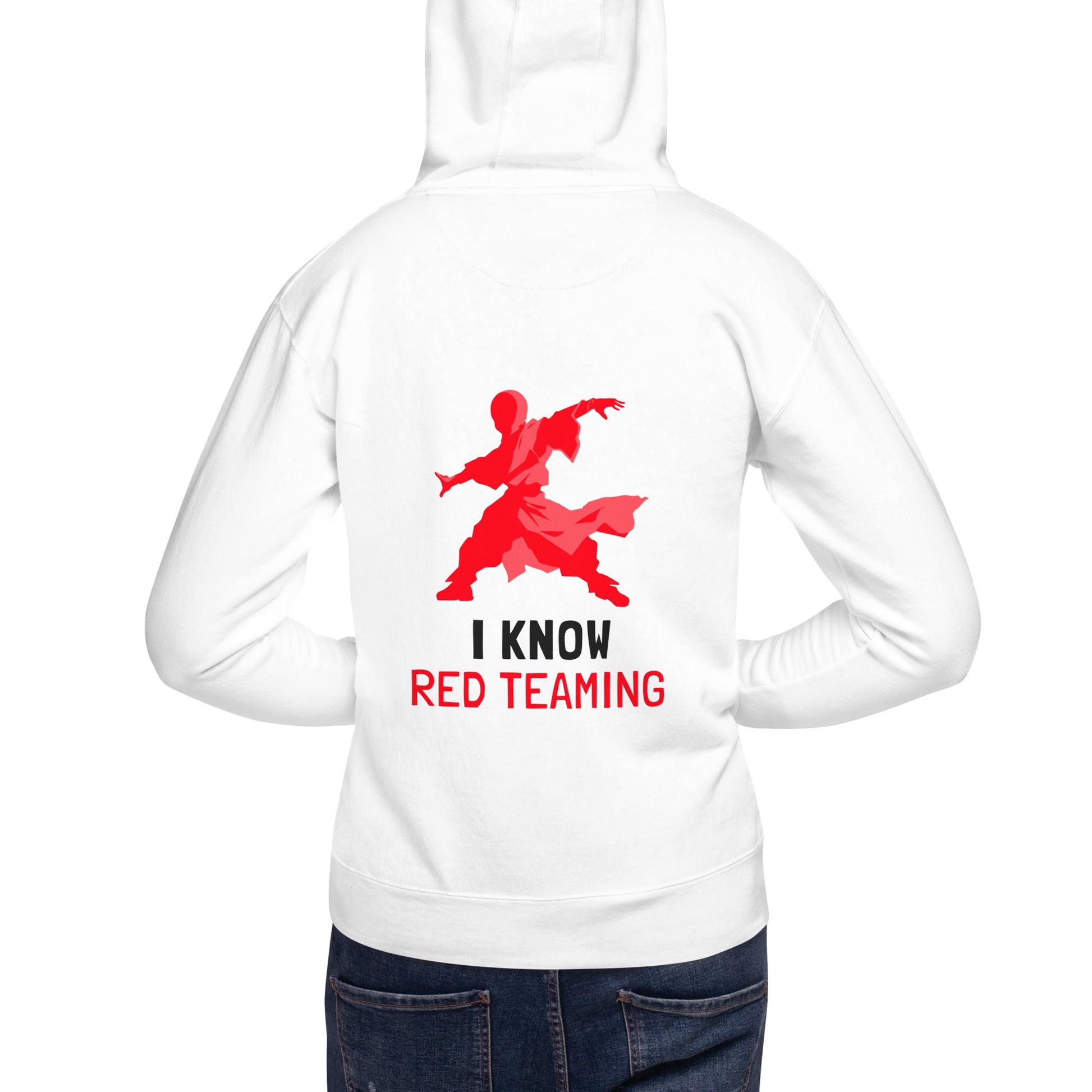 I Know Red Teaming - Unisex Hoodie( Back Print ) by DarkByteGear