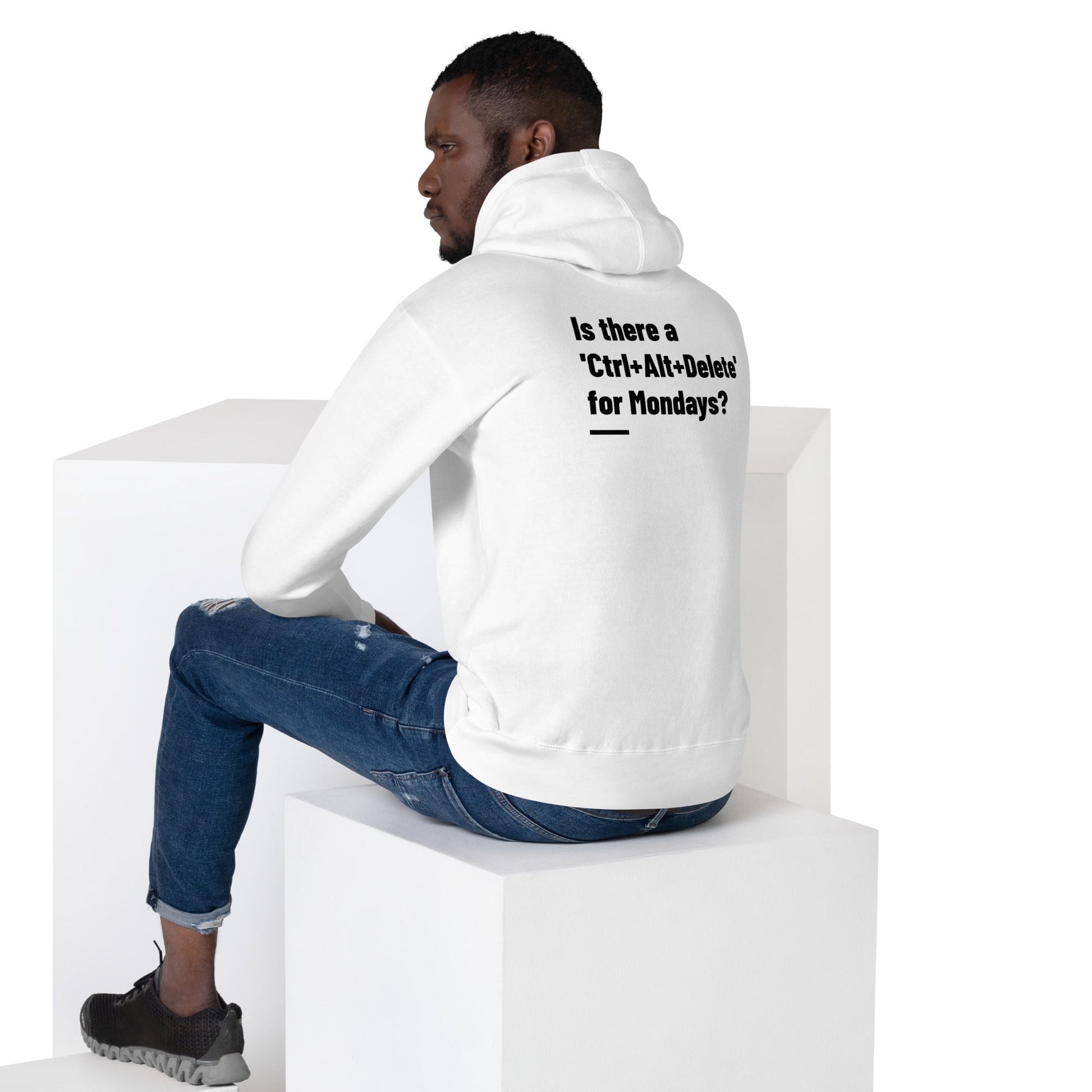 Is there a 'Ctrl+Alt+Delete' for Mondays? - Unisex Hoodie by DarkByteGear