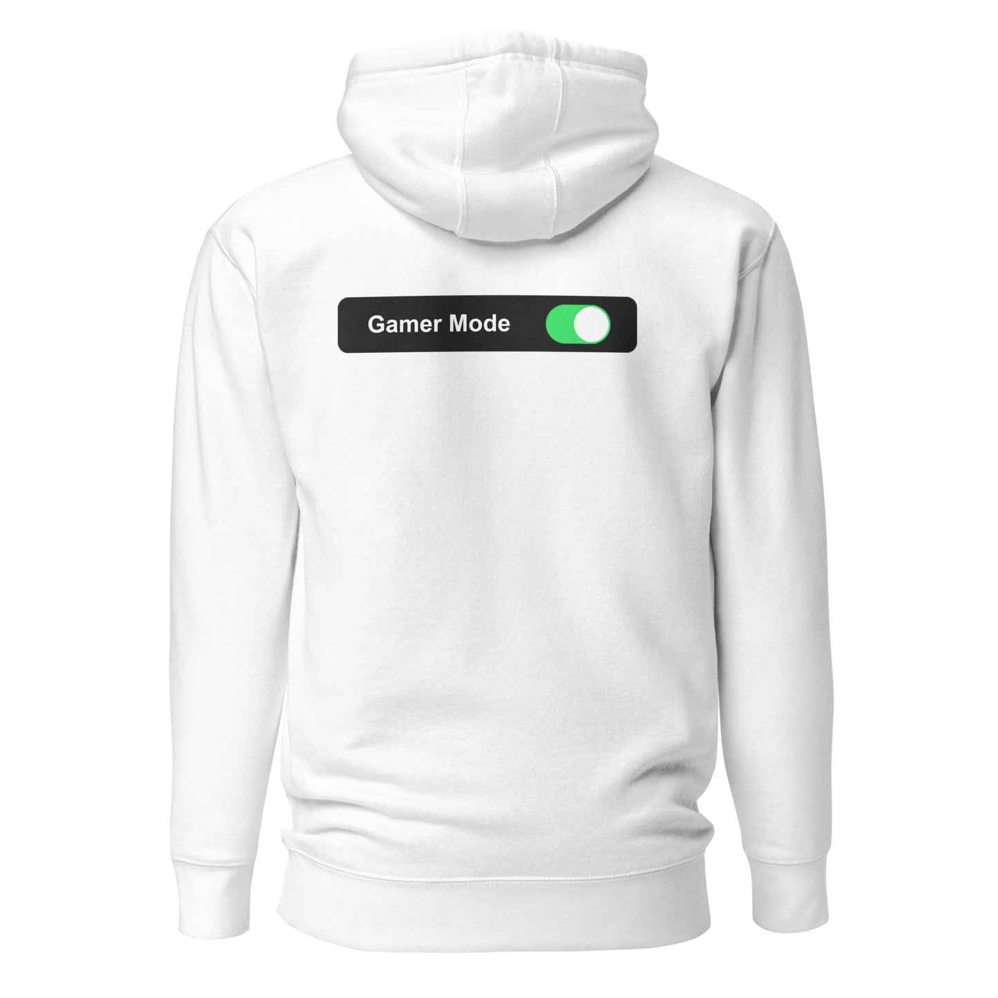 Gamer Mode On - Unisex Hoodie (back print) by DarkByteGear