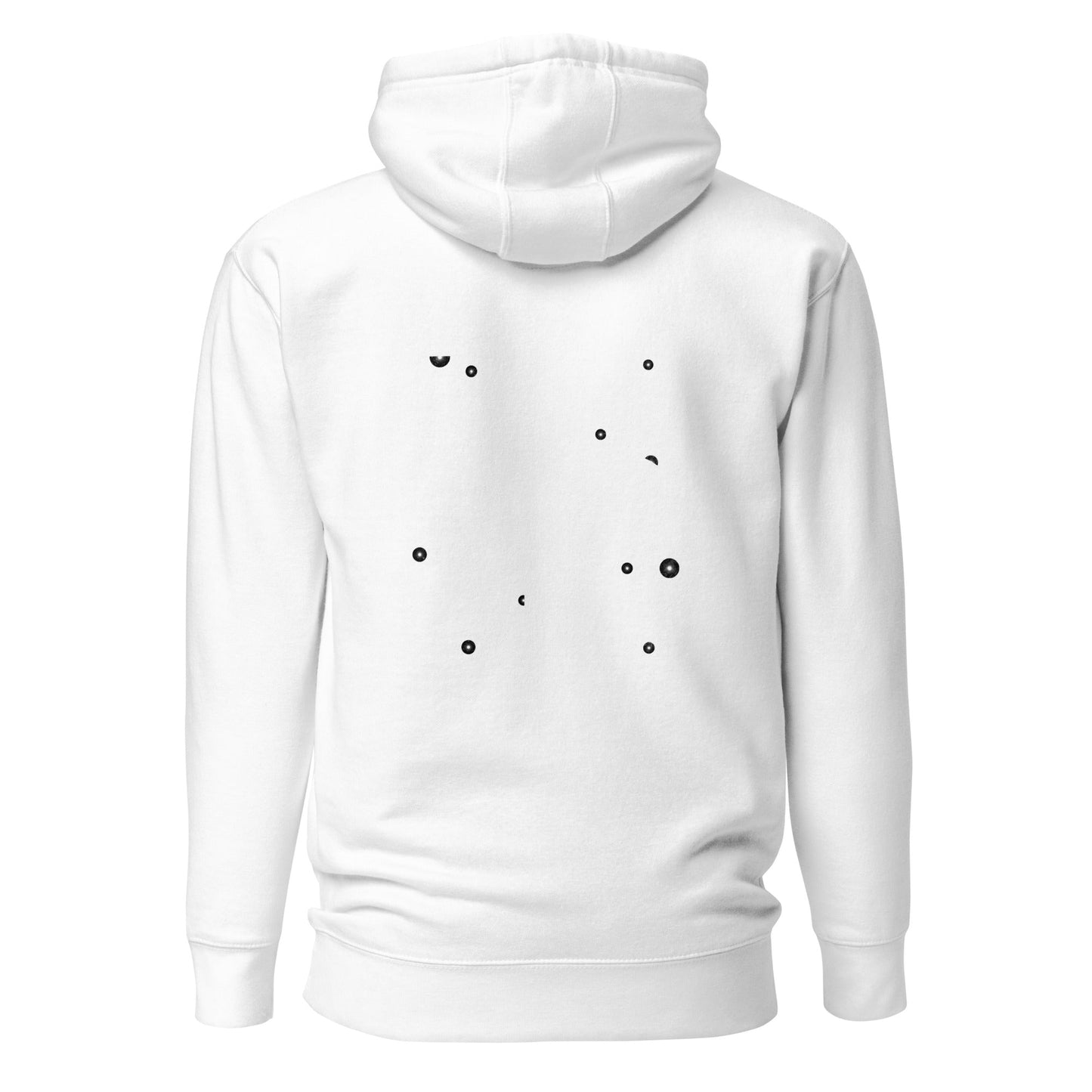 1 2 3 4 5 - Unisex Hoodie (back print) by DarkByteGear