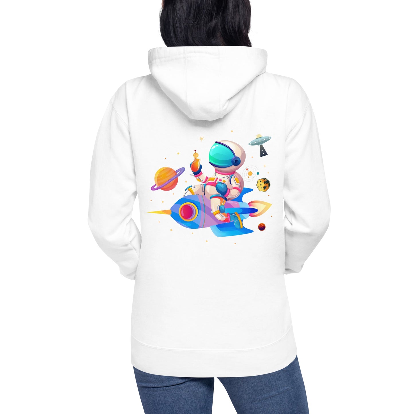 Explore - Unisex Hoodie ( Back Print ) by DarkByteGear