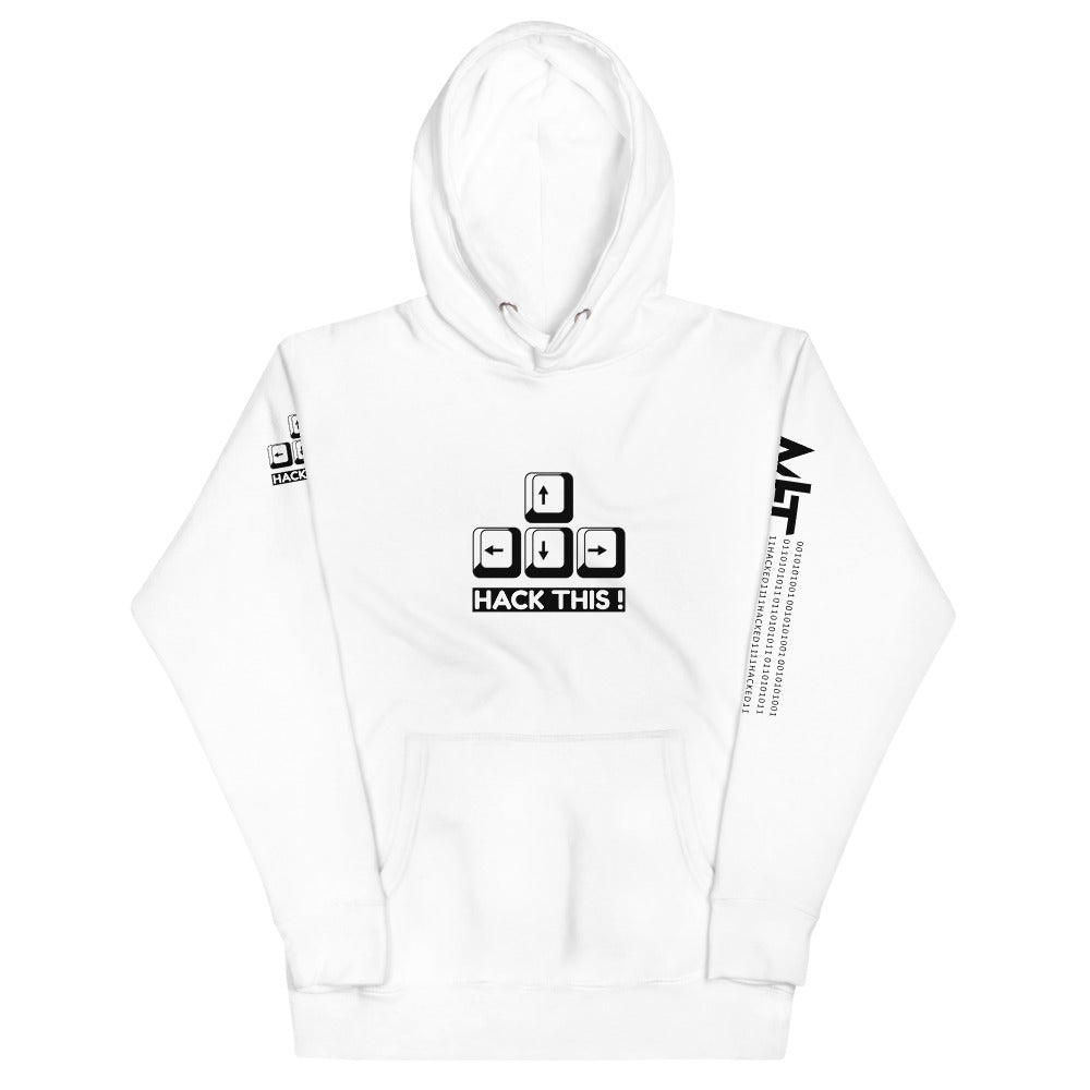 Hack this - Unisex Hoodie by DarkByteGear
