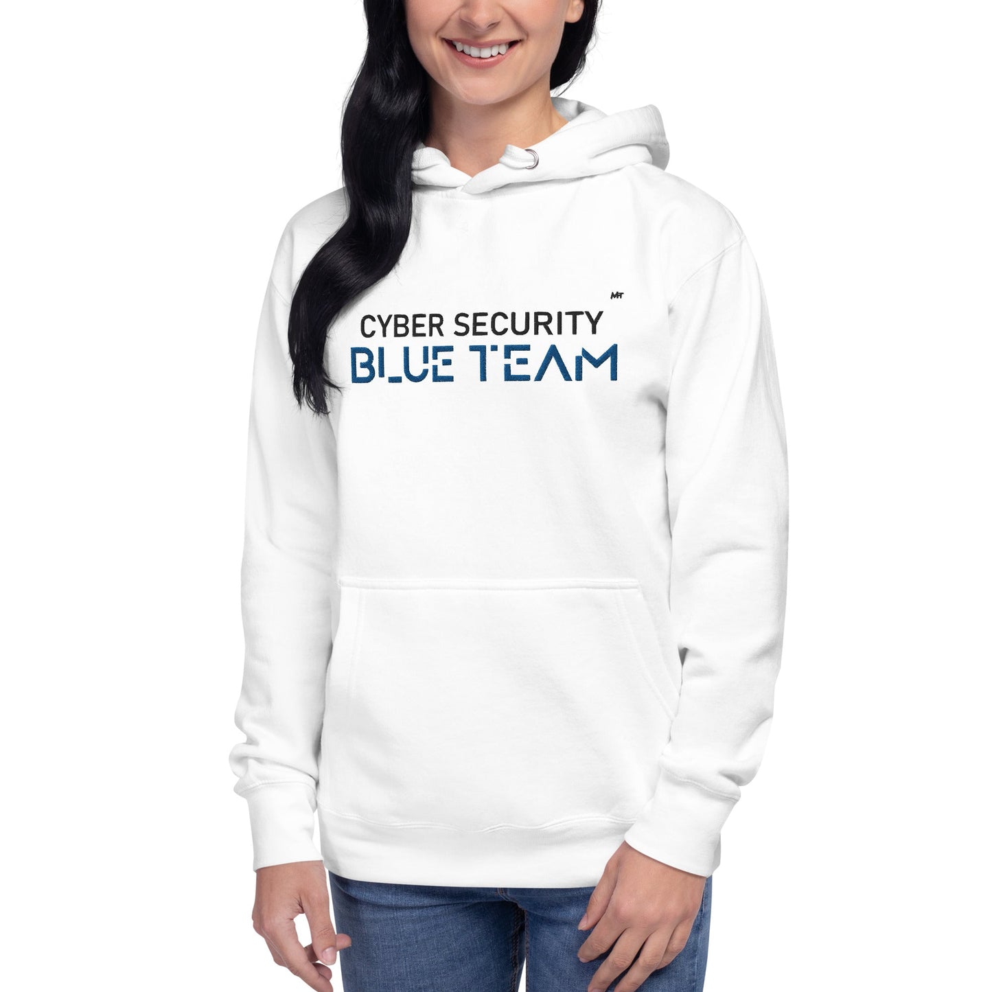 Cybersecurity Blue Team v4 - Unisex Hoodie (embroidered) by DarkByteGear
