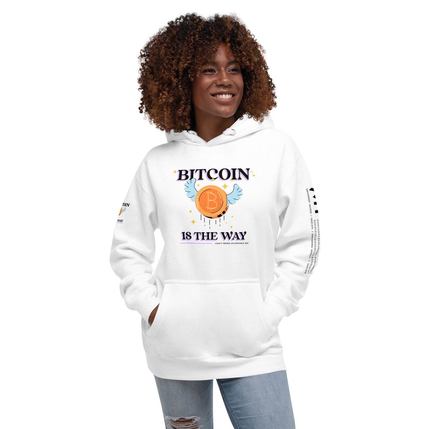 Bitcoin is the way - Unisex Hoodie by DarkByteGear