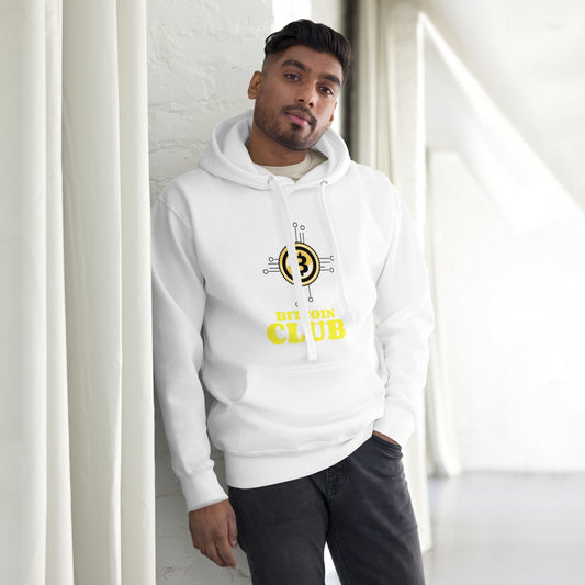 Bitcoin Club V6 - Unisex Hoodie by DarkByteGear