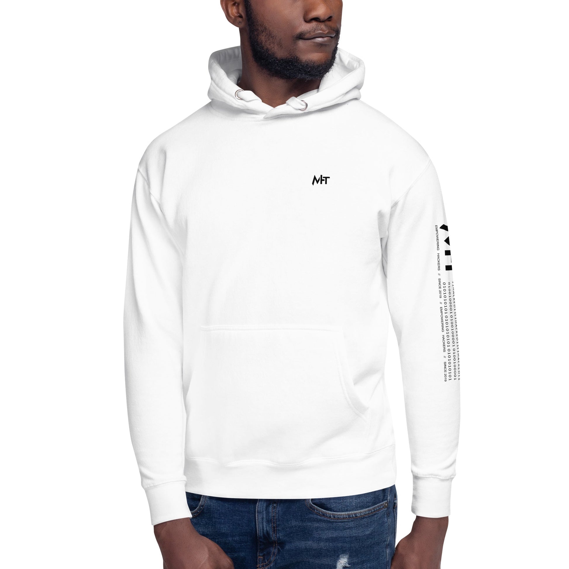 Future Forex Millionaire in Dark Text - Unisex Hoodie ( Back Print ) by DarkByteGear