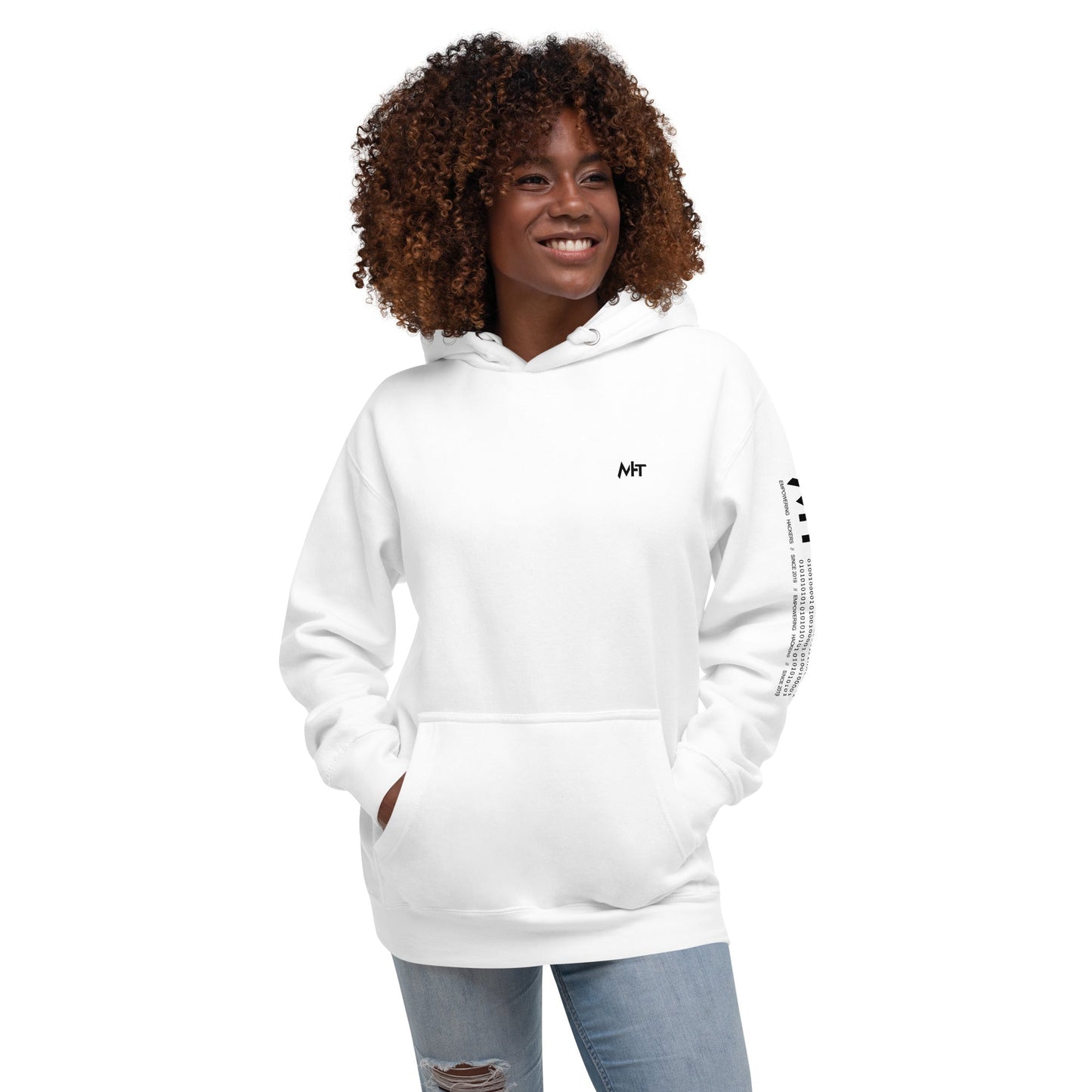 Bearish And Bullish (DB) in Light color - Unisex Hoodie ( Back Print ) by DarkByteGear
