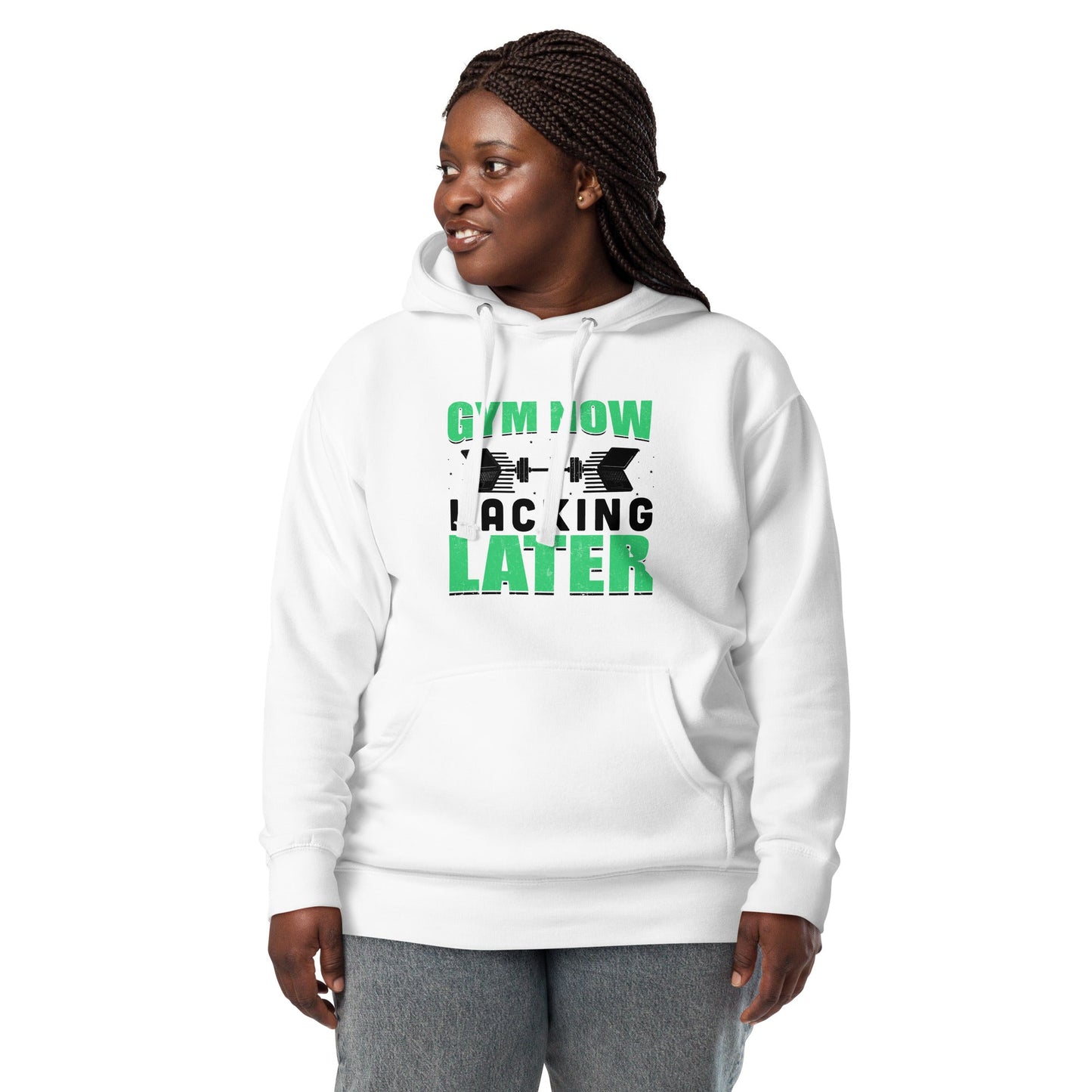 Gym now, hacking later - Unisex Hoodie by DarkByteGear