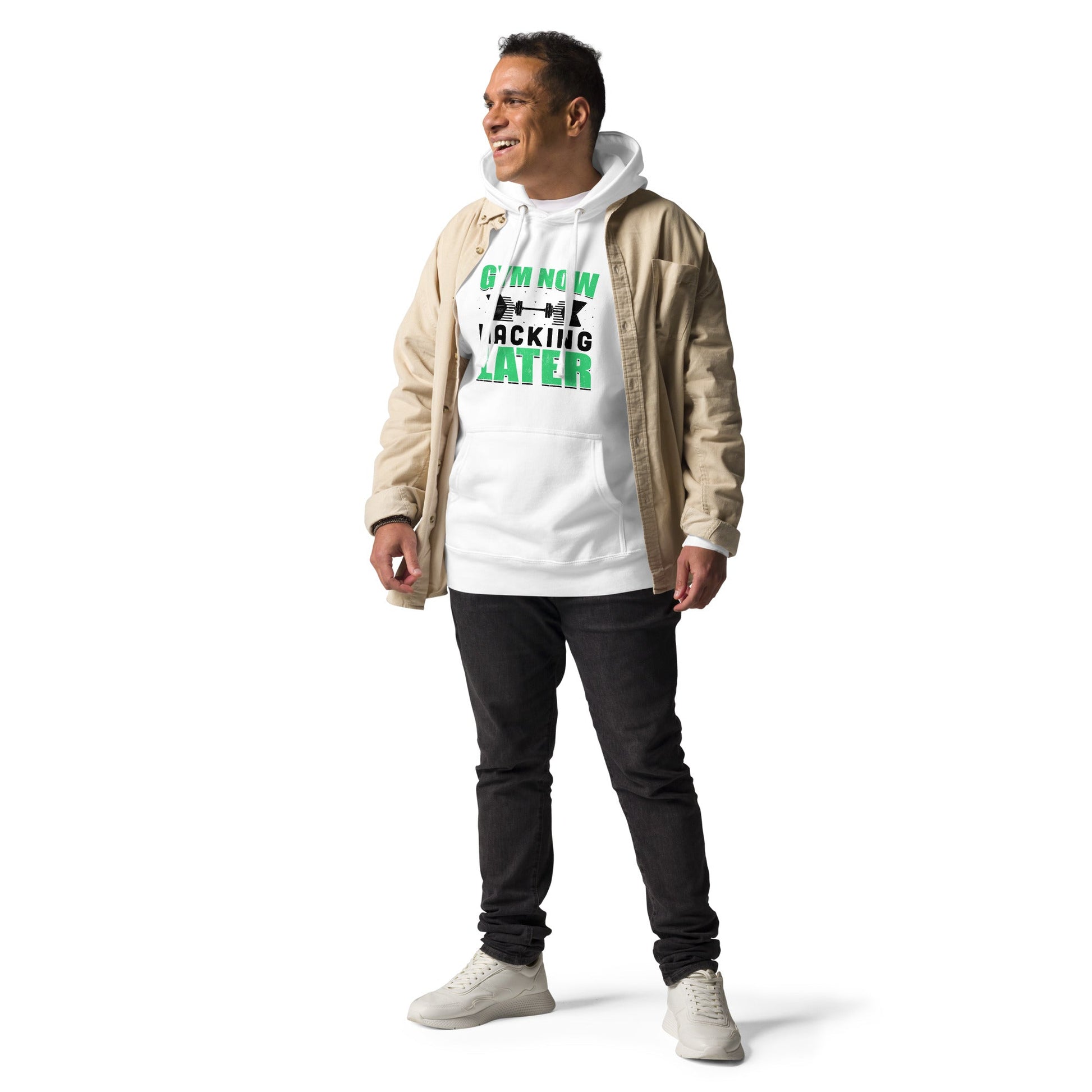 Gym now, hacking later - Unisex Hoodie by DarkByteGear