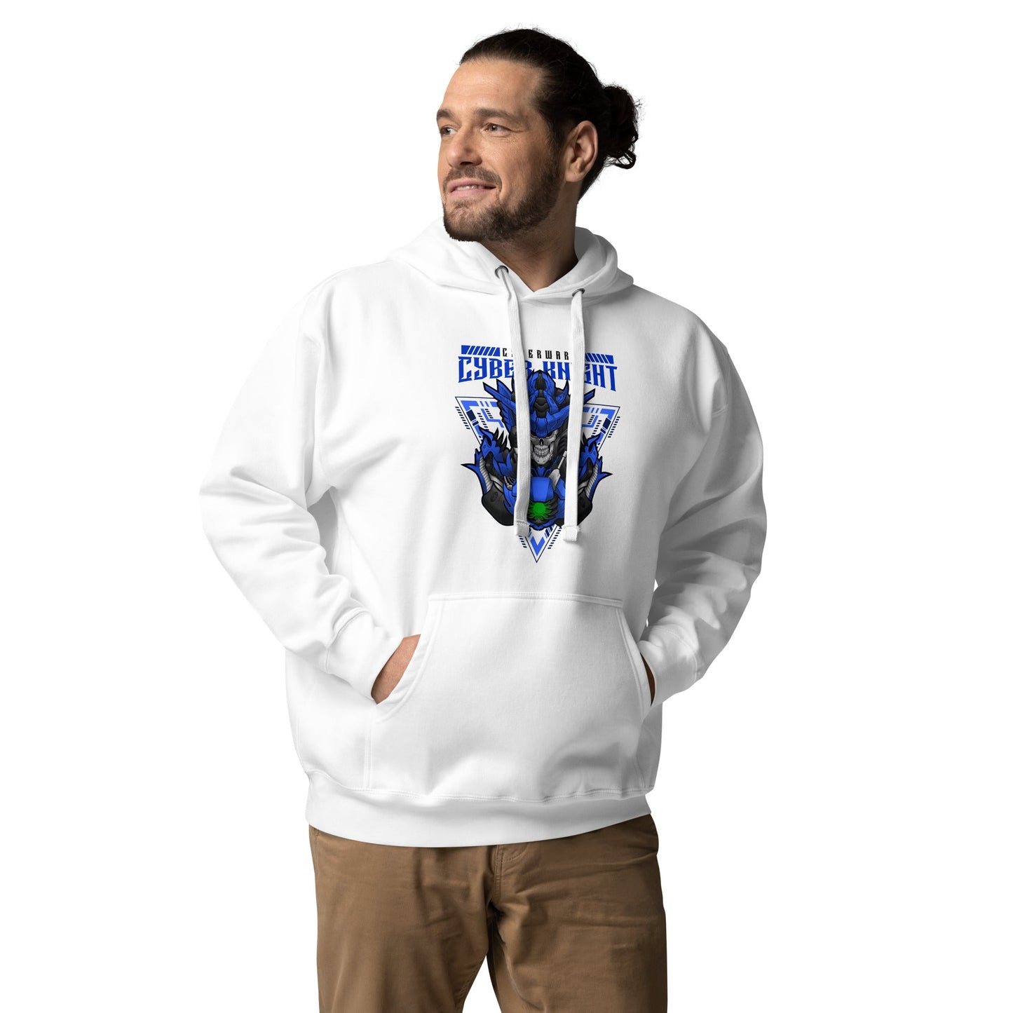CyberWare Cyber knight - Unisex Hoodie by DarkByteGear