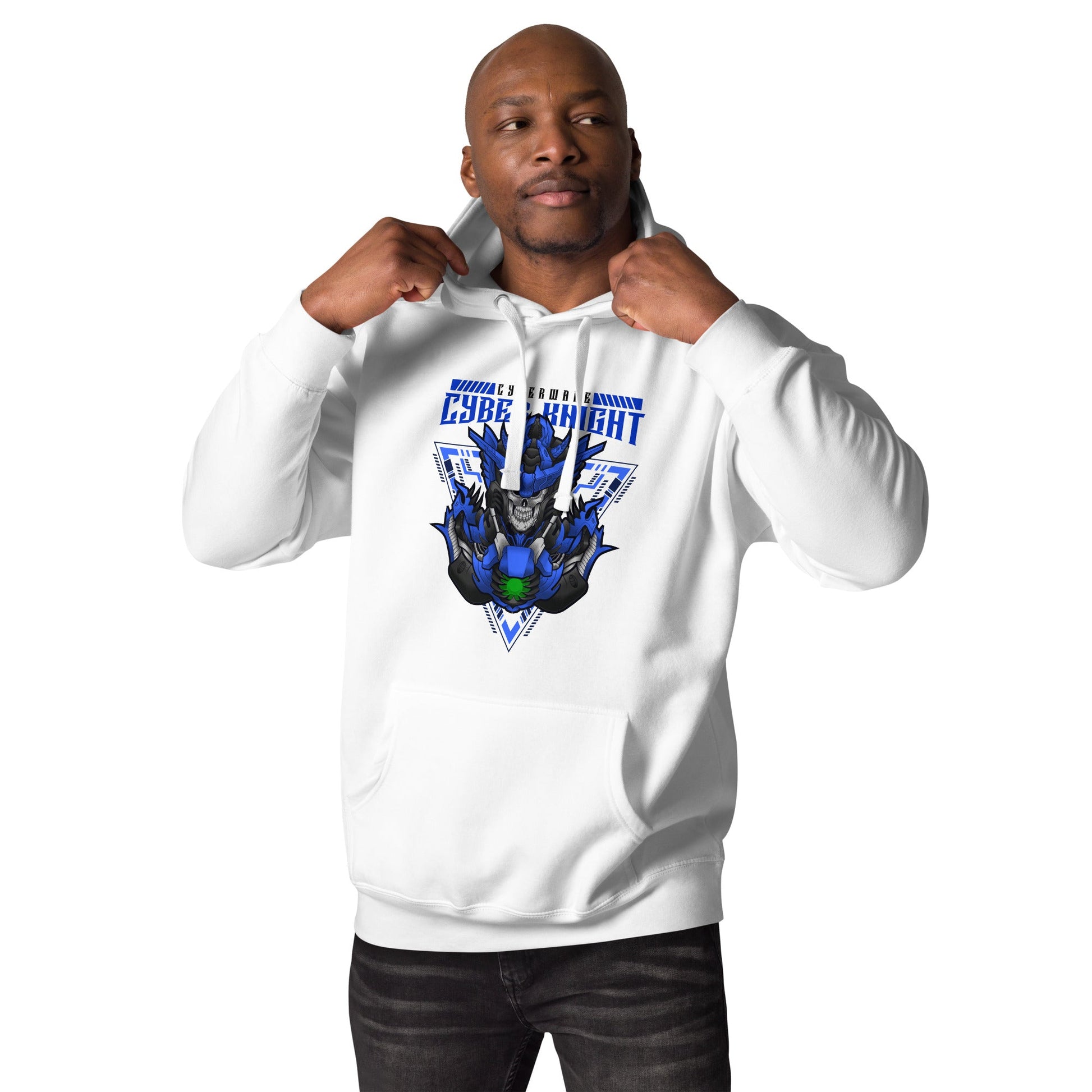 CyberWare Cyber knight - Unisex Hoodie by DarkByteGear