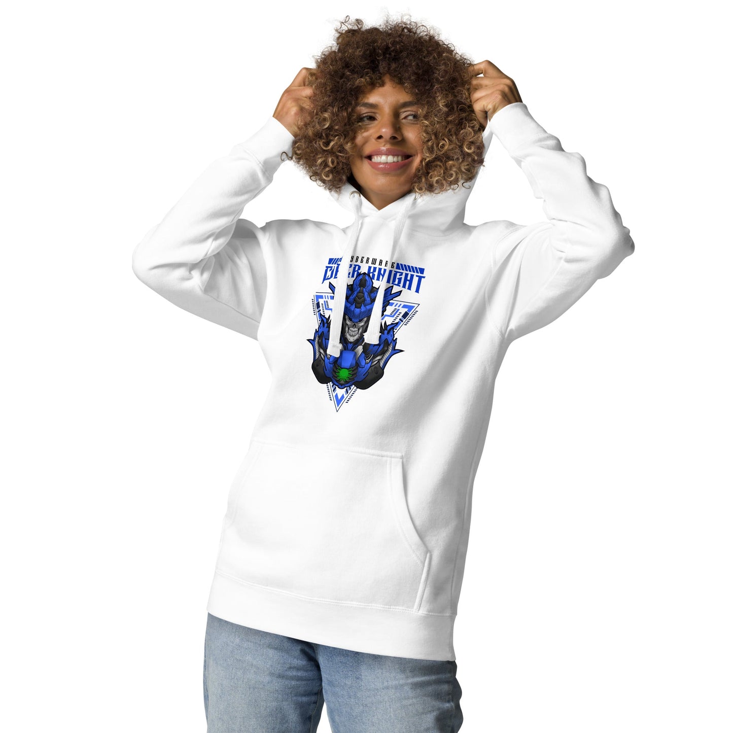 CyberWare Cyber knight - Unisex Hoodie by DarkByteGear