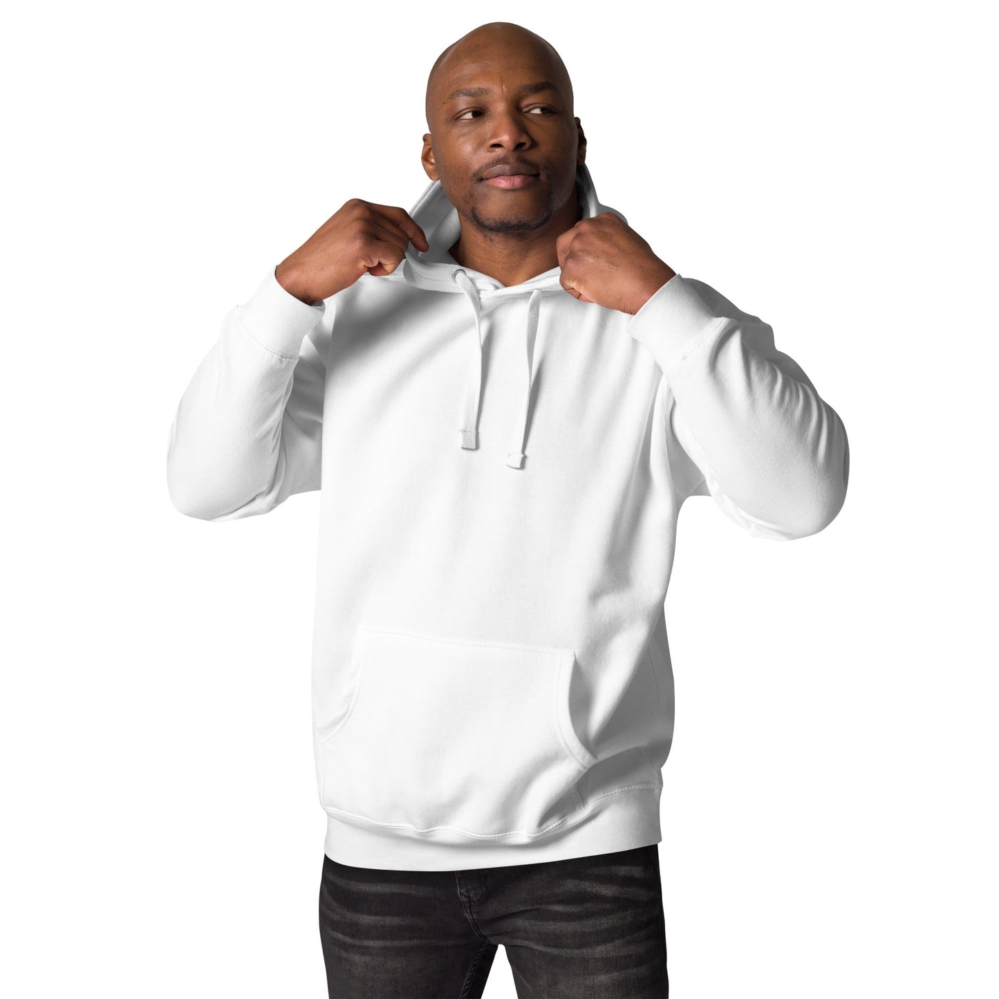 Cyberware Ronin Mecha - Unisex Hoodie ( Back Print ) by DarkByteGear
