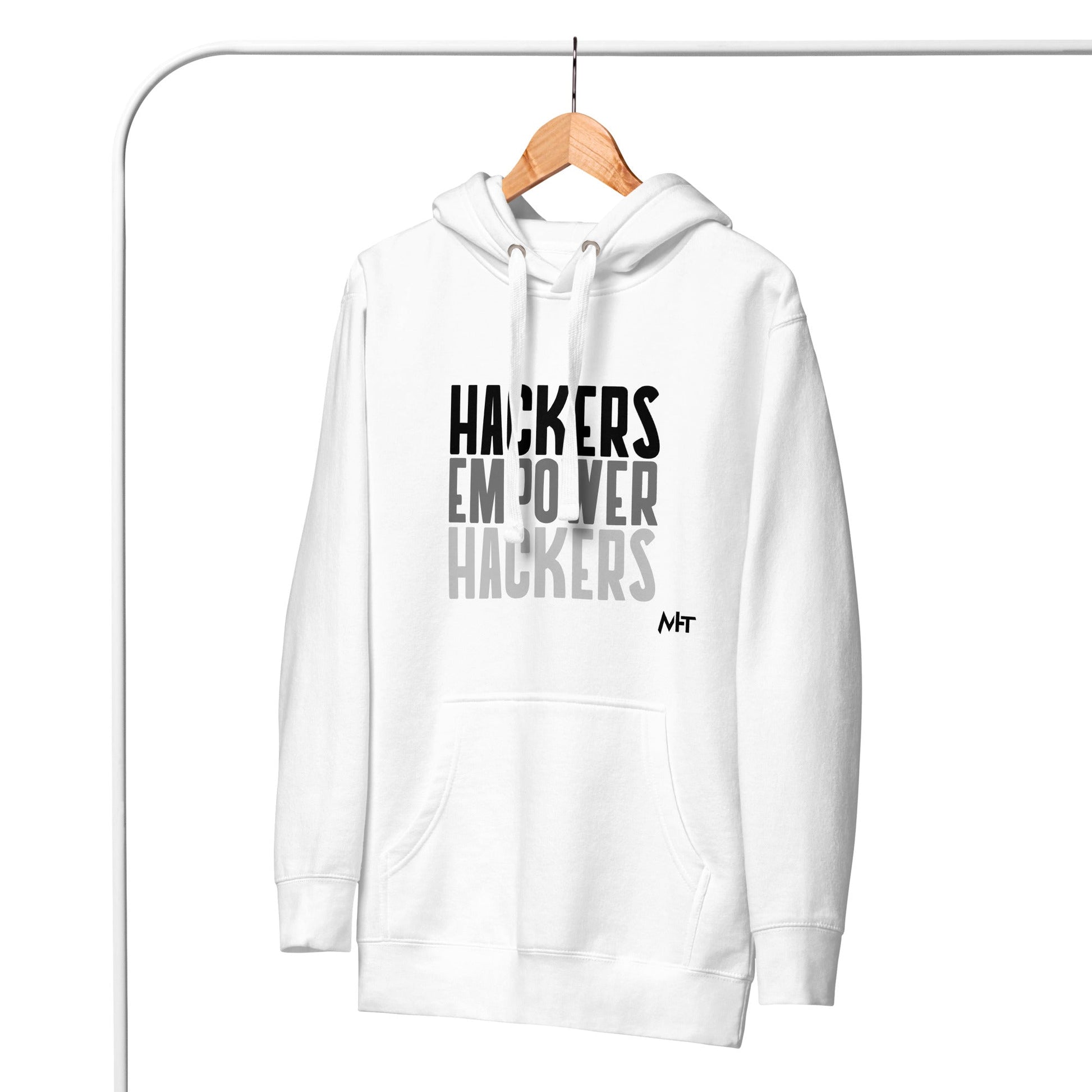 Hackers Empower Hackers - Unisex Hoodie by DarkByteGear