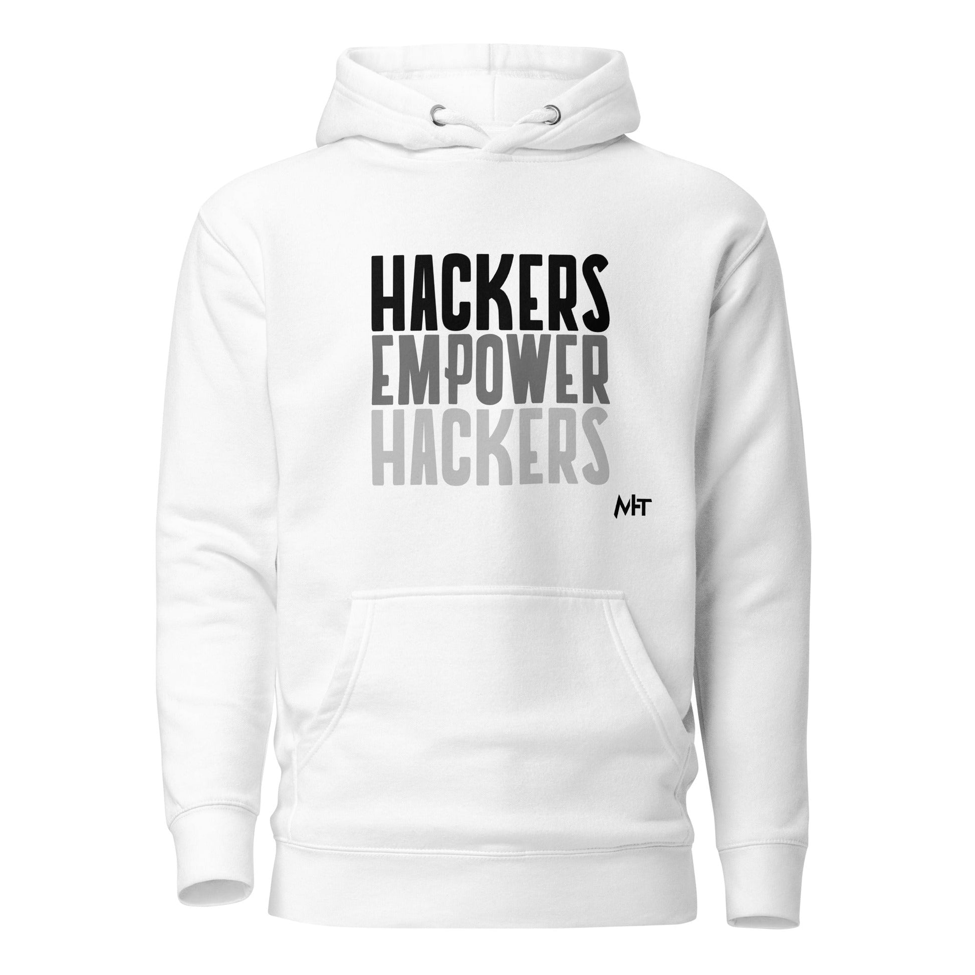 Hackers Empower Hackers - Unisex Hoodie by DarkByteGear