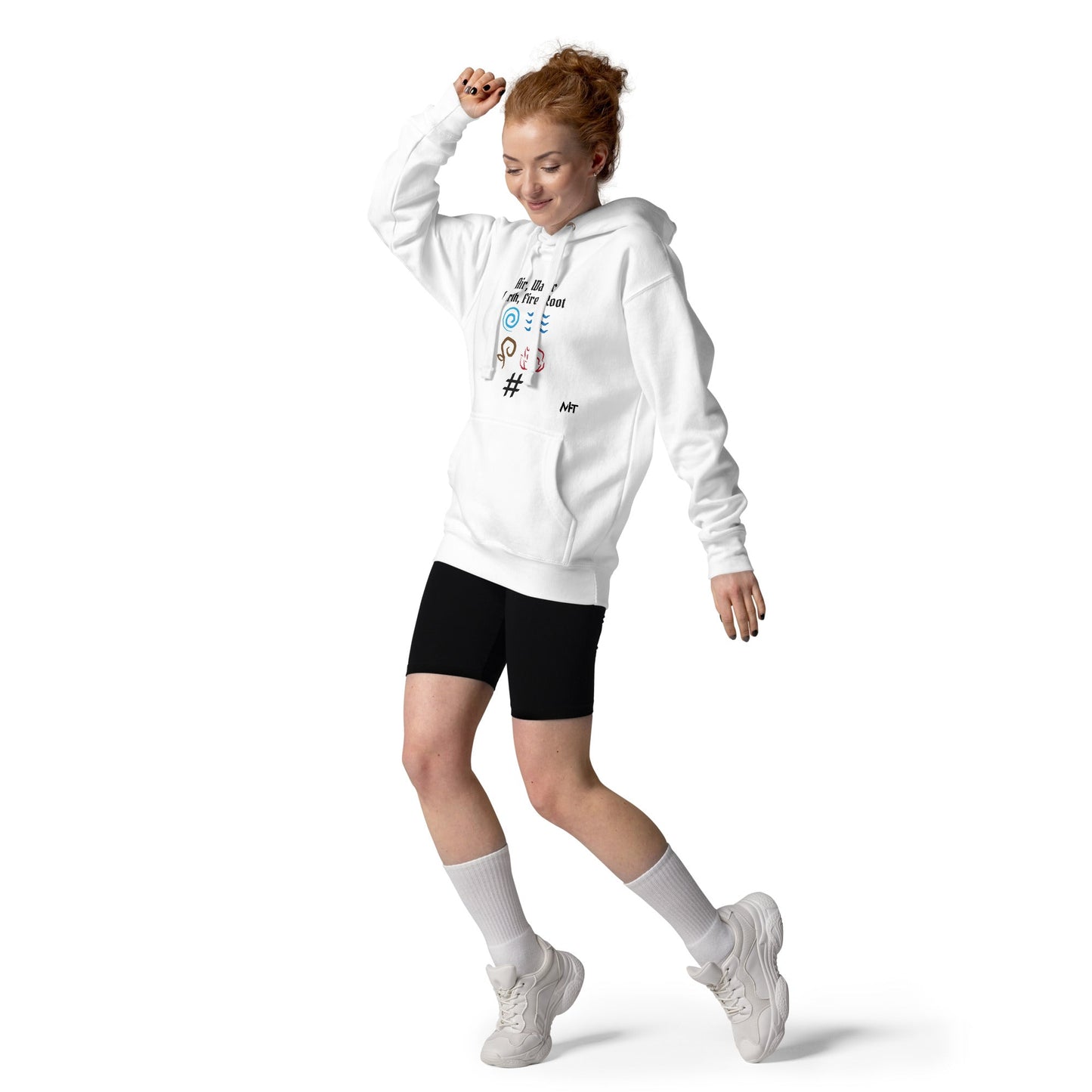 Air, Water, Earth, Fire, Root - Unisex Hoodie by DarkByteGear
