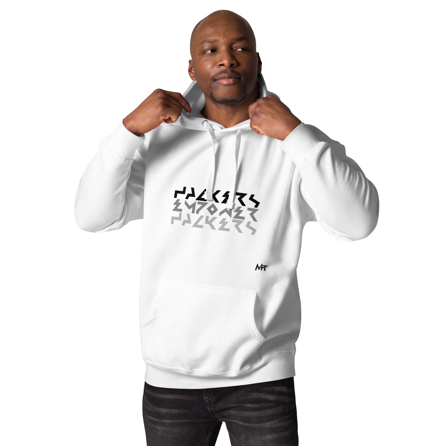 Hackers Empower Hackers V5 - Unisex Hoodie by DarkByteGear