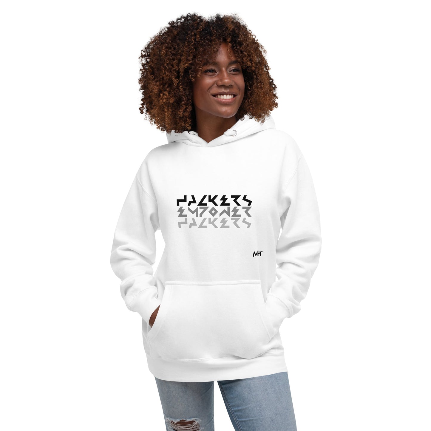 Hackers Empower Hackers V5 - Unisex Hoodie by DarkByteGear