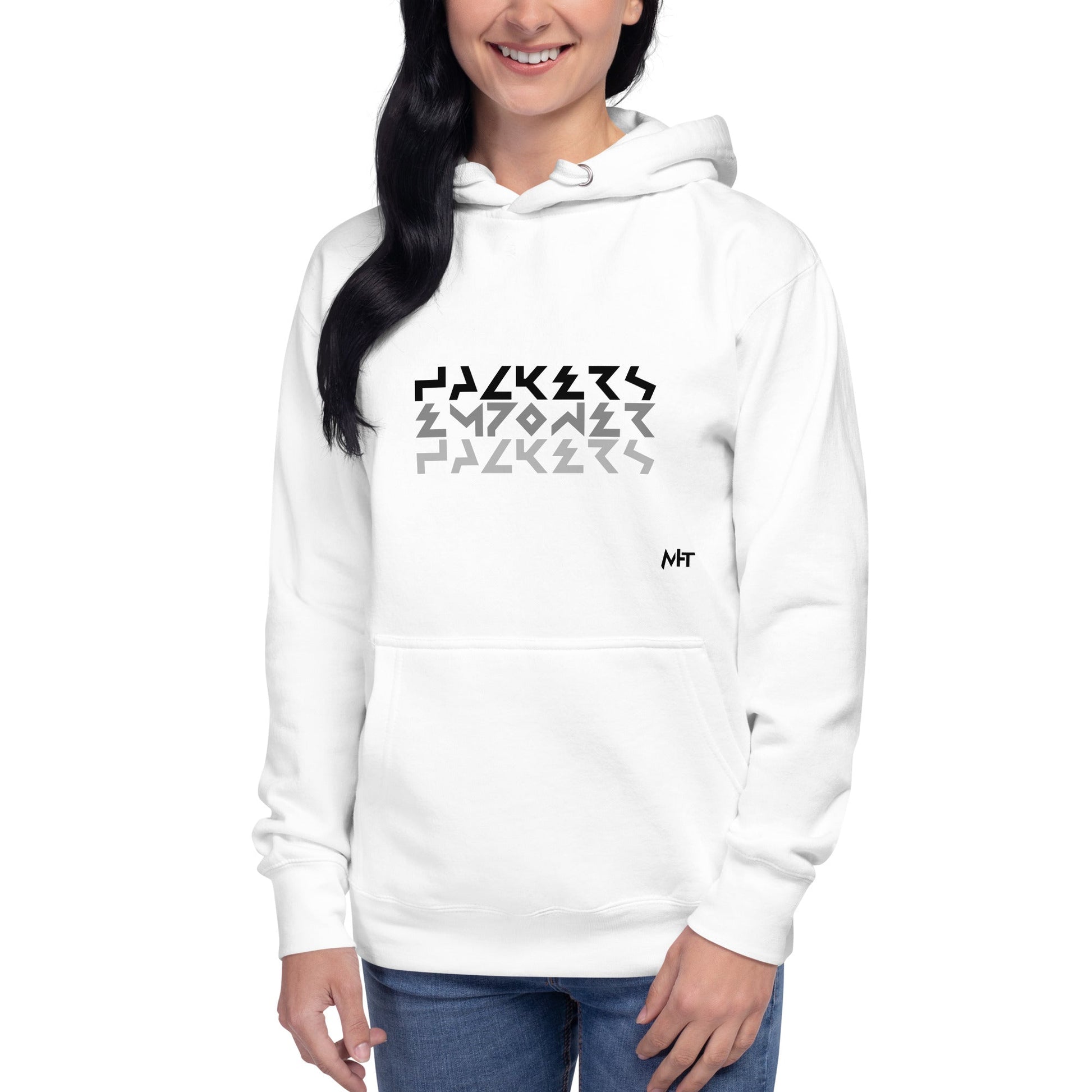 Hackers Empower Hackers V5 - Unisex Hoodie by DarkByteGear