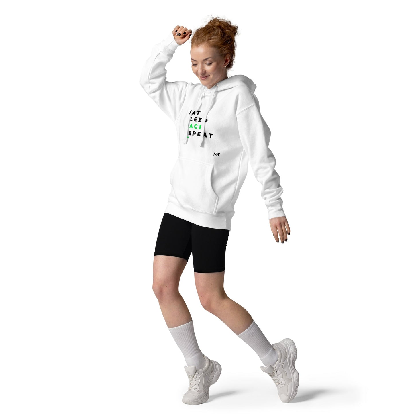 Eat, Sleep, Hack, Repeat V2 - Unisex Hoodie by DarkByteGear